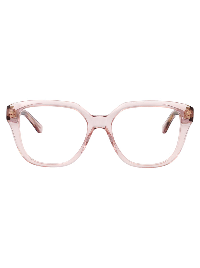 Pink-pink-transparent Recycled Acetate Optical