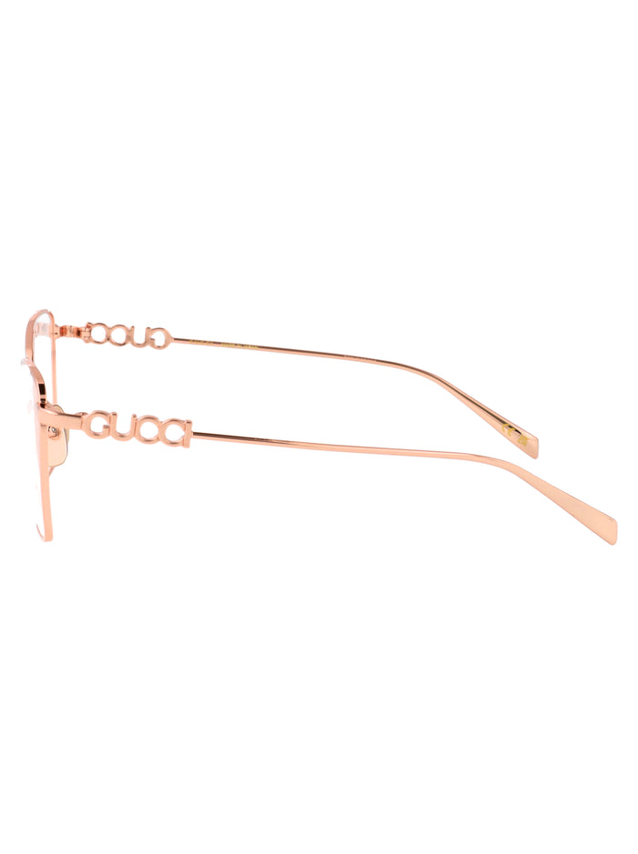 Gg1807o 002 Gold-gold-transparent Metal Optical