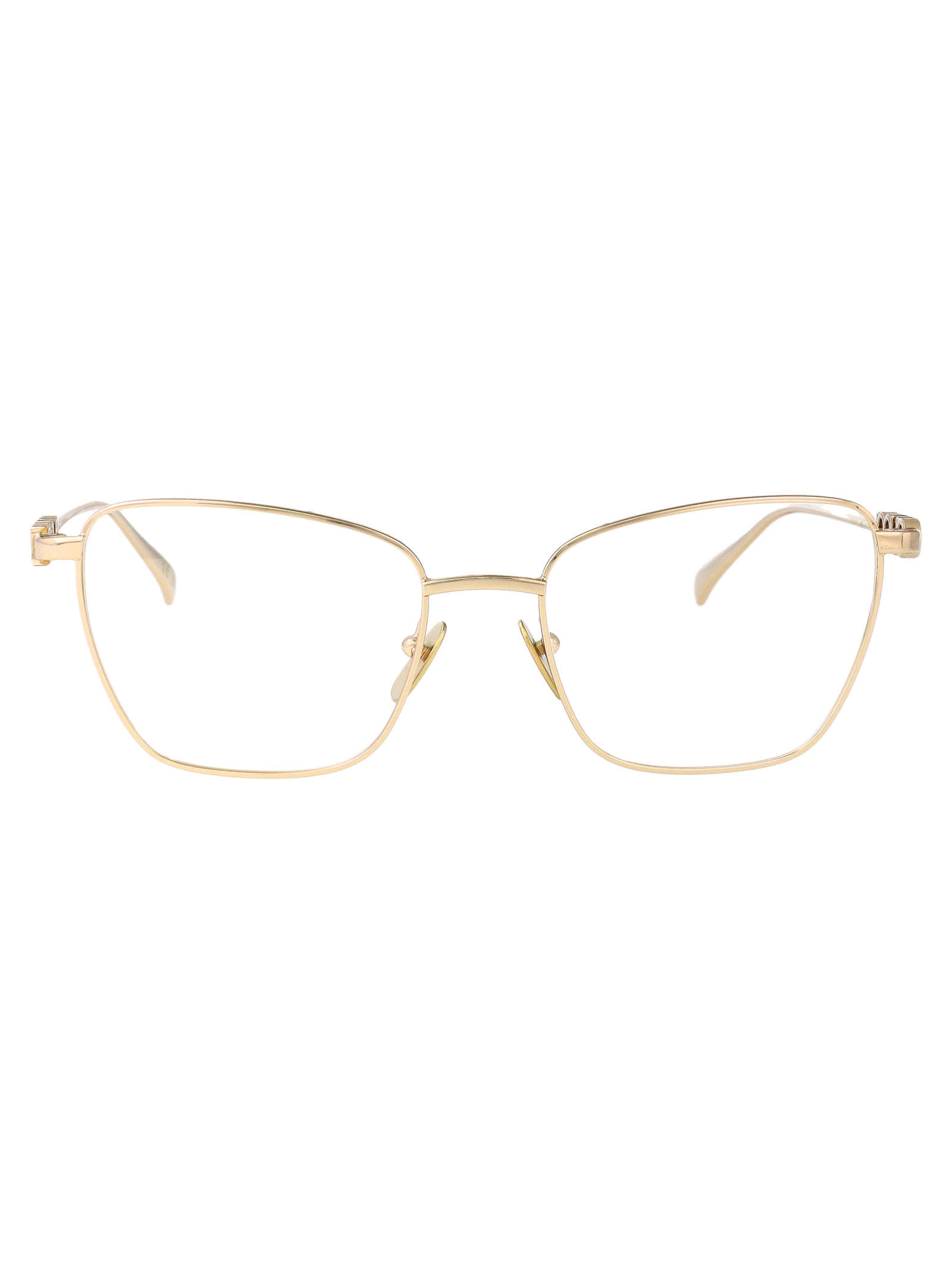 Gg1807o 003 Gold-gold-transparent Metal Optical