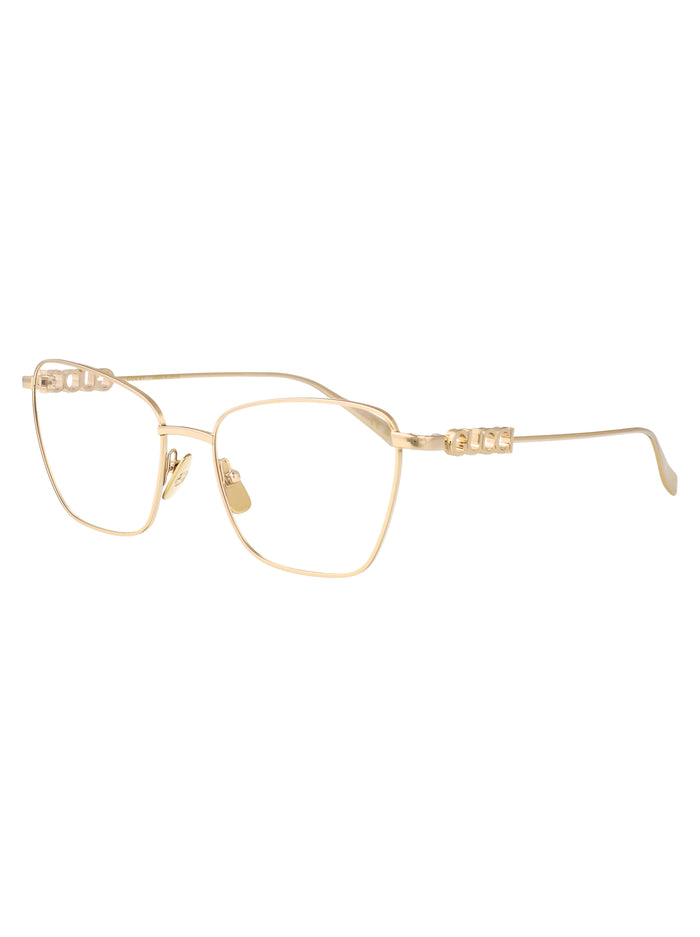 Gg1807o 003 Gold-gold-transparent Metal Optical