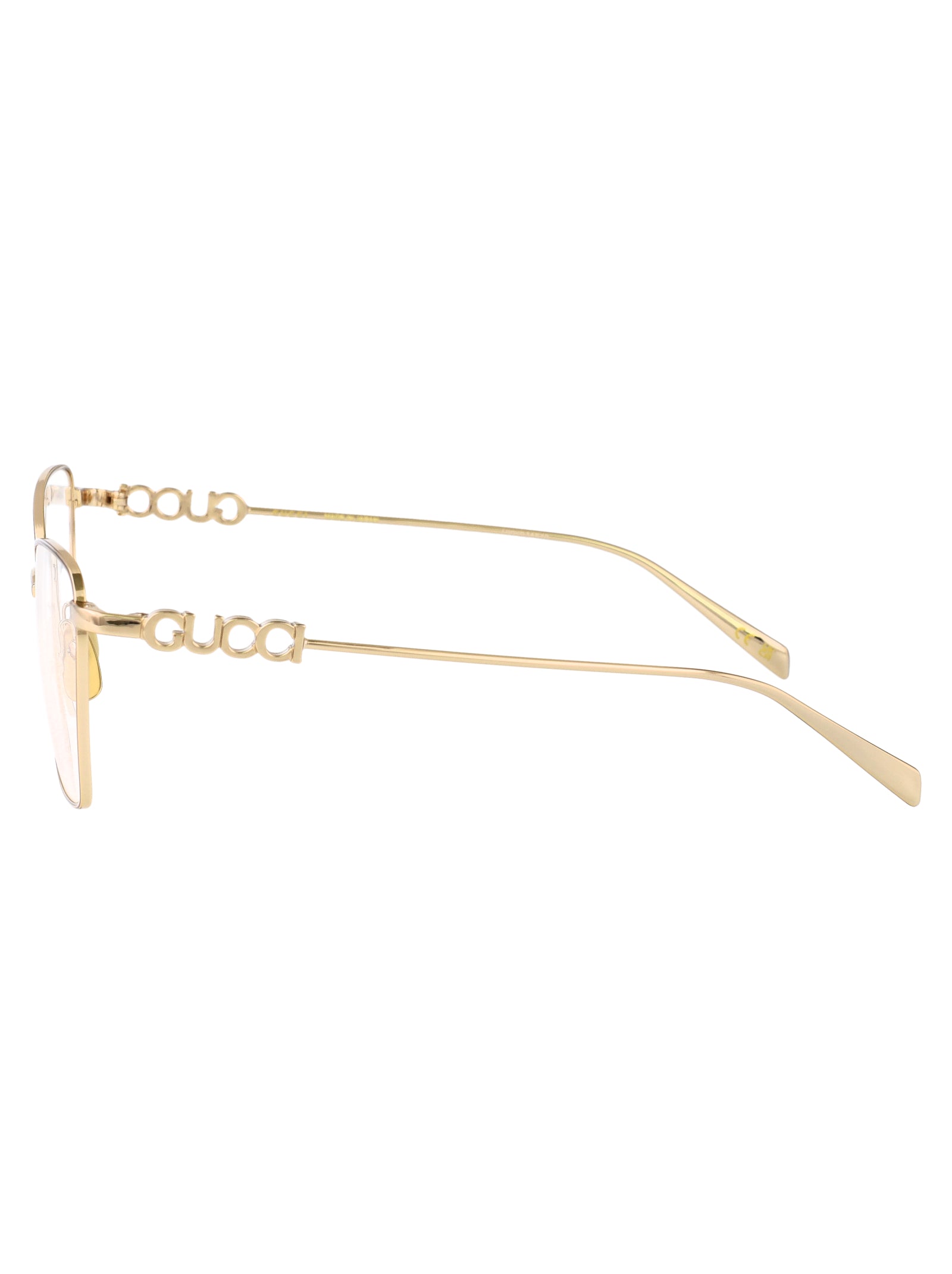 Gg1807o 003 Gold-gold-transparent Metal Optical