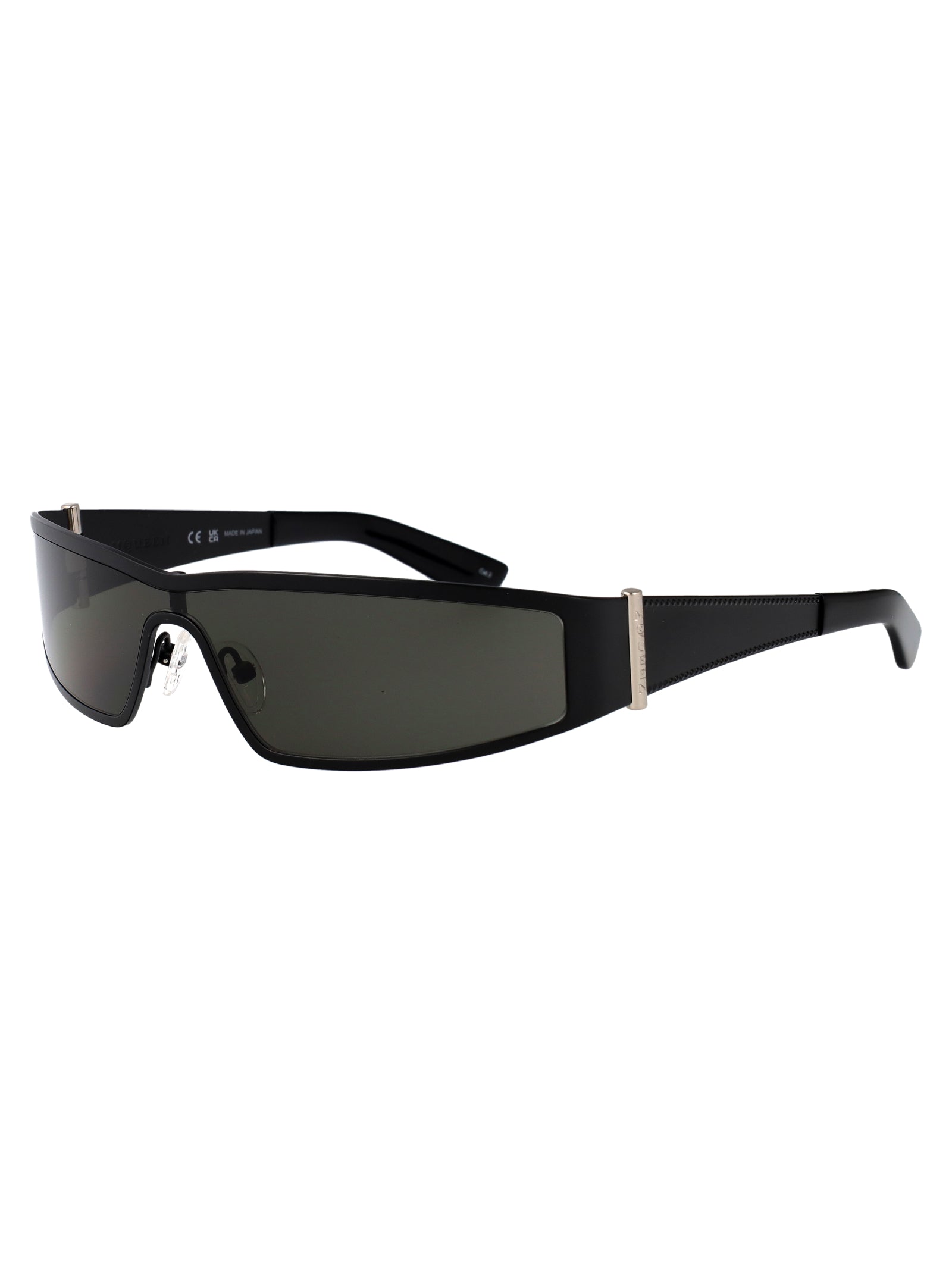 Am0491s 001 Black-black-grey Metal Sunglasses