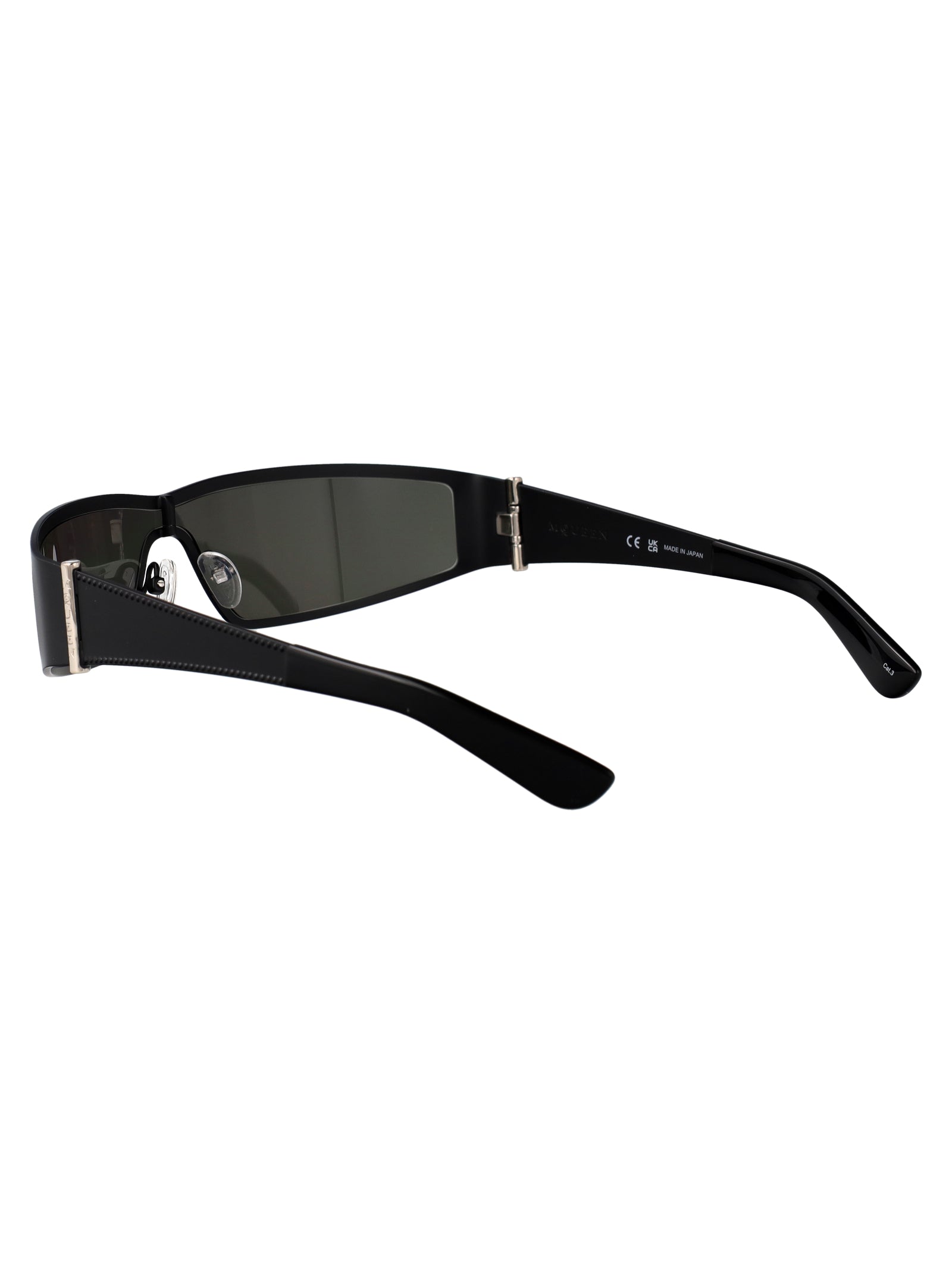 Am0491s 001 Black-black-grey Metal Sunglasses
