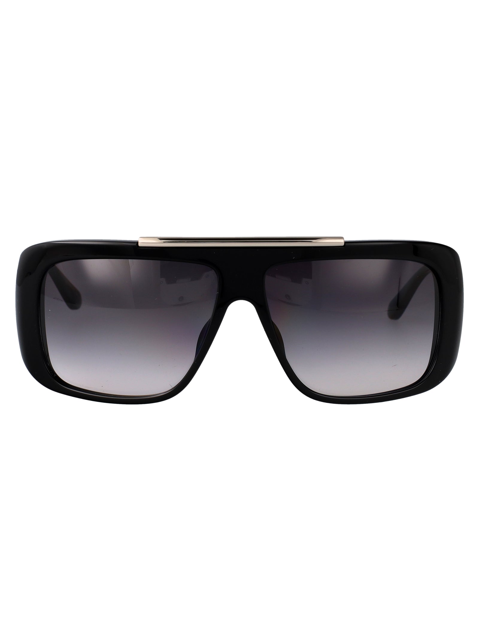 Am0492s 001 Black-silver-grey Recycled Acetate Sunglasses