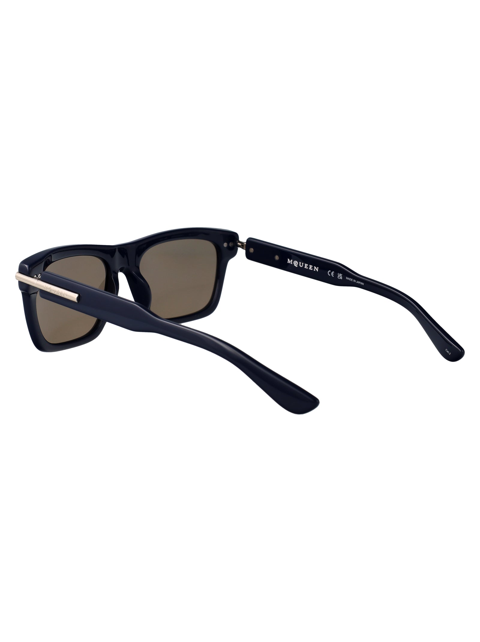 Am0495s 004 Blue-blue-brown Recycled Acetate Sunglasses