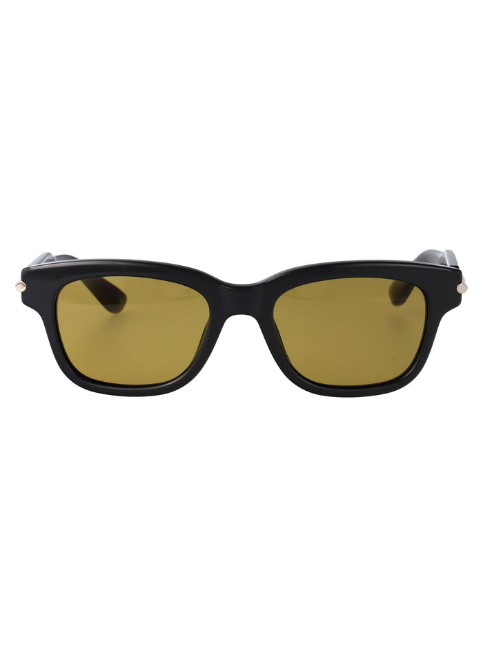Am0497s 003 Grey-grey-yellow Recycled Acetate Sunglasses