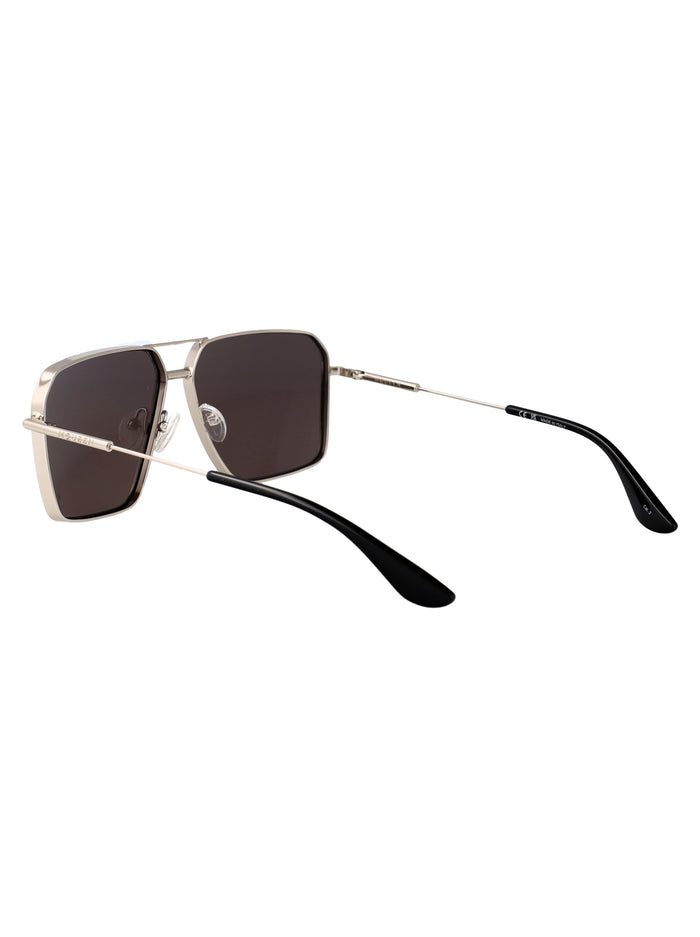 Am0500s 001 Silver-silver-grey Metal Sunglasses