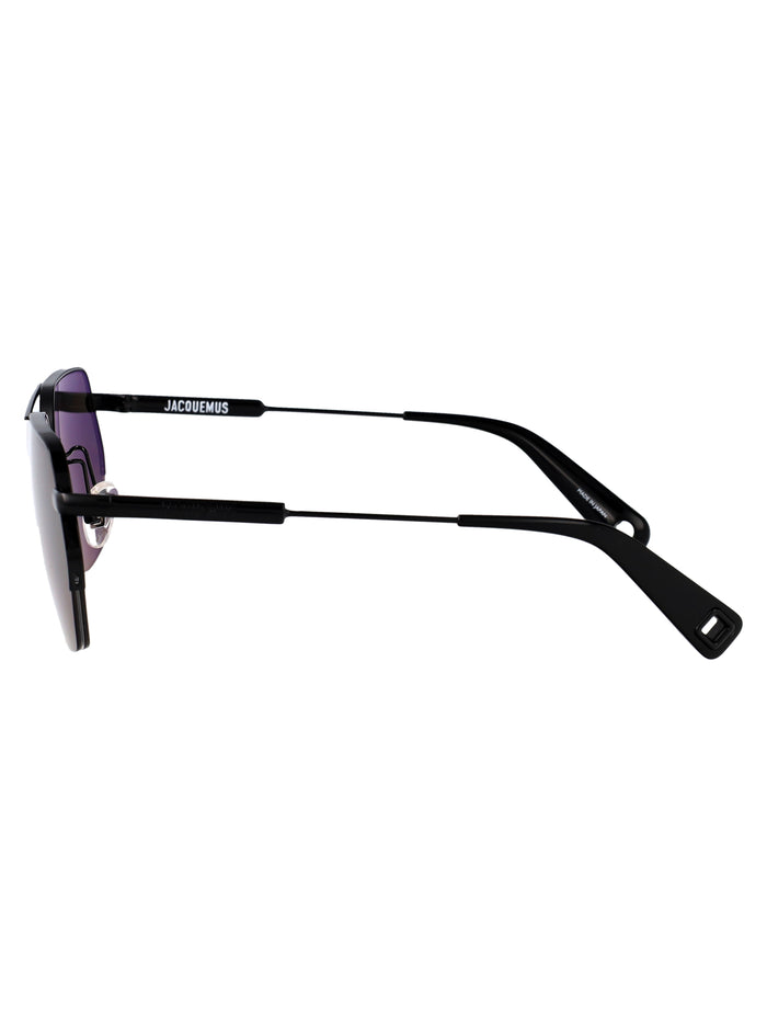 Jac67c2sun C2 Black/ Grey Stainless Steel Sunglasses