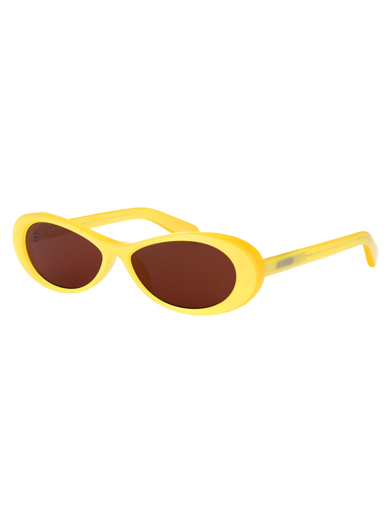 NUVOLA Banana/ Silver/ Burgundy Acetate Sunglasses