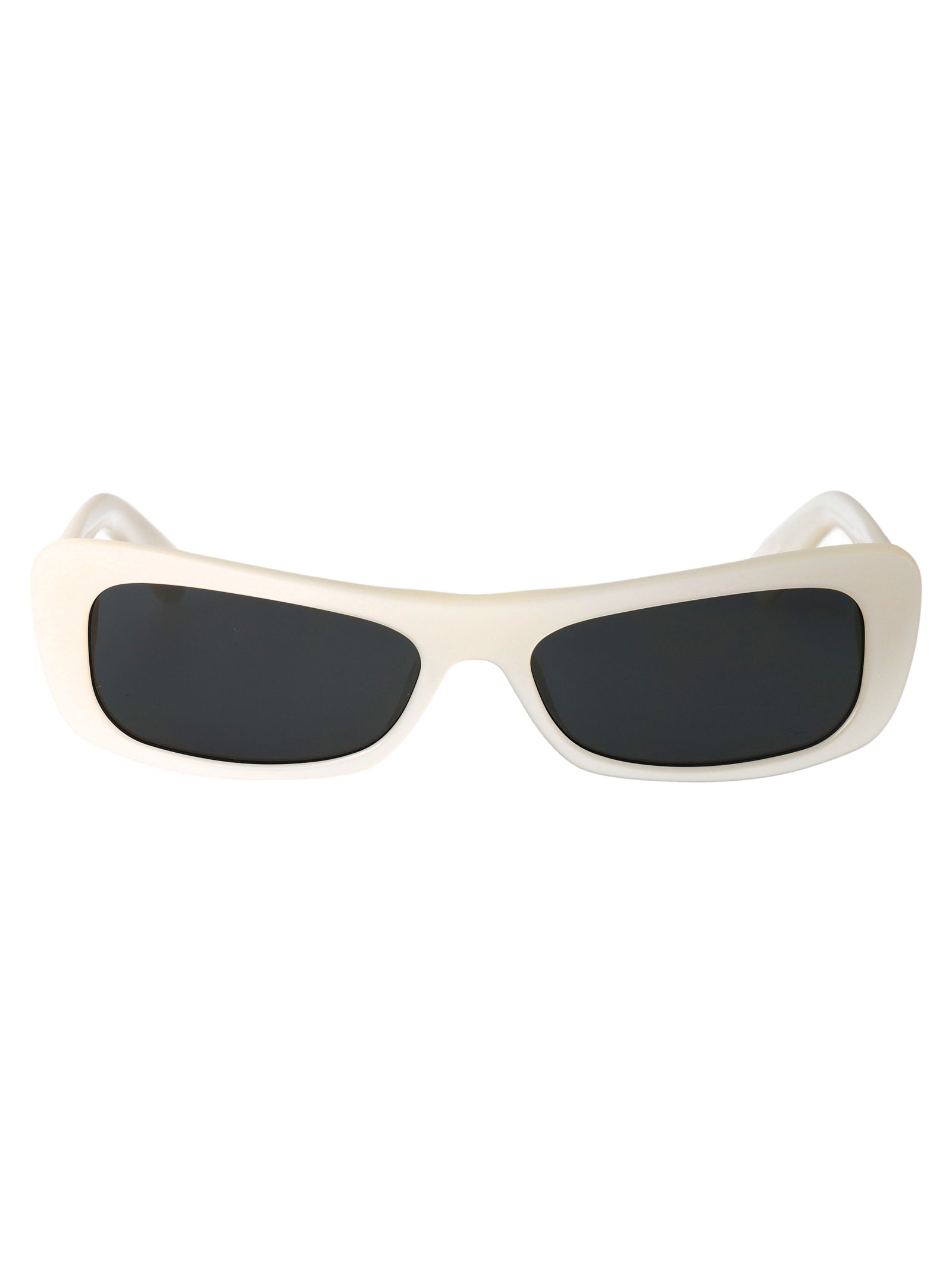 Capri Metallic Pearl/ Silver/ Grey Acetate Sunglasses