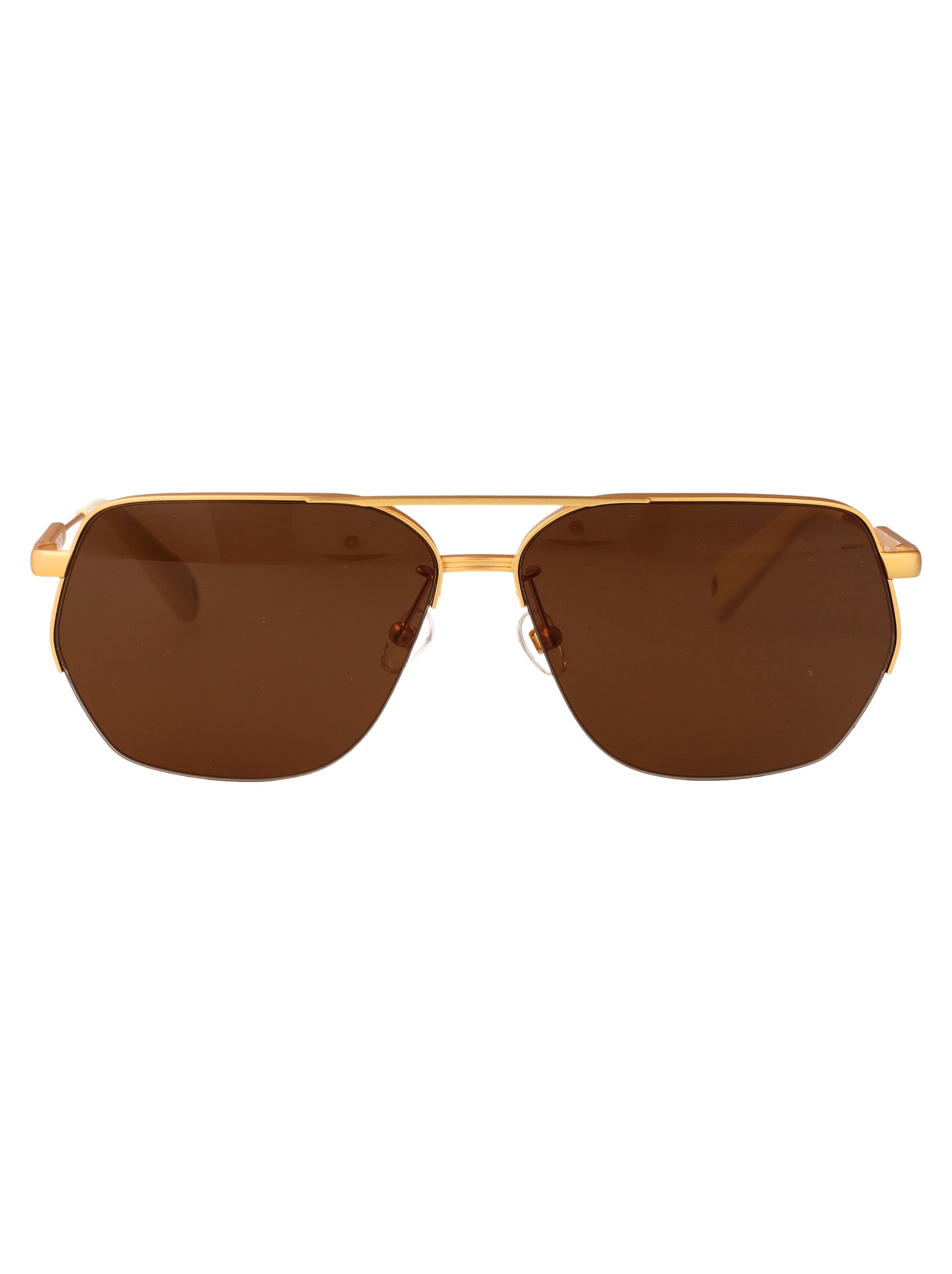 Jac67c1sun C1 Matt Gold/ Sand/ Yellow Stainless Steel Sunglasses
