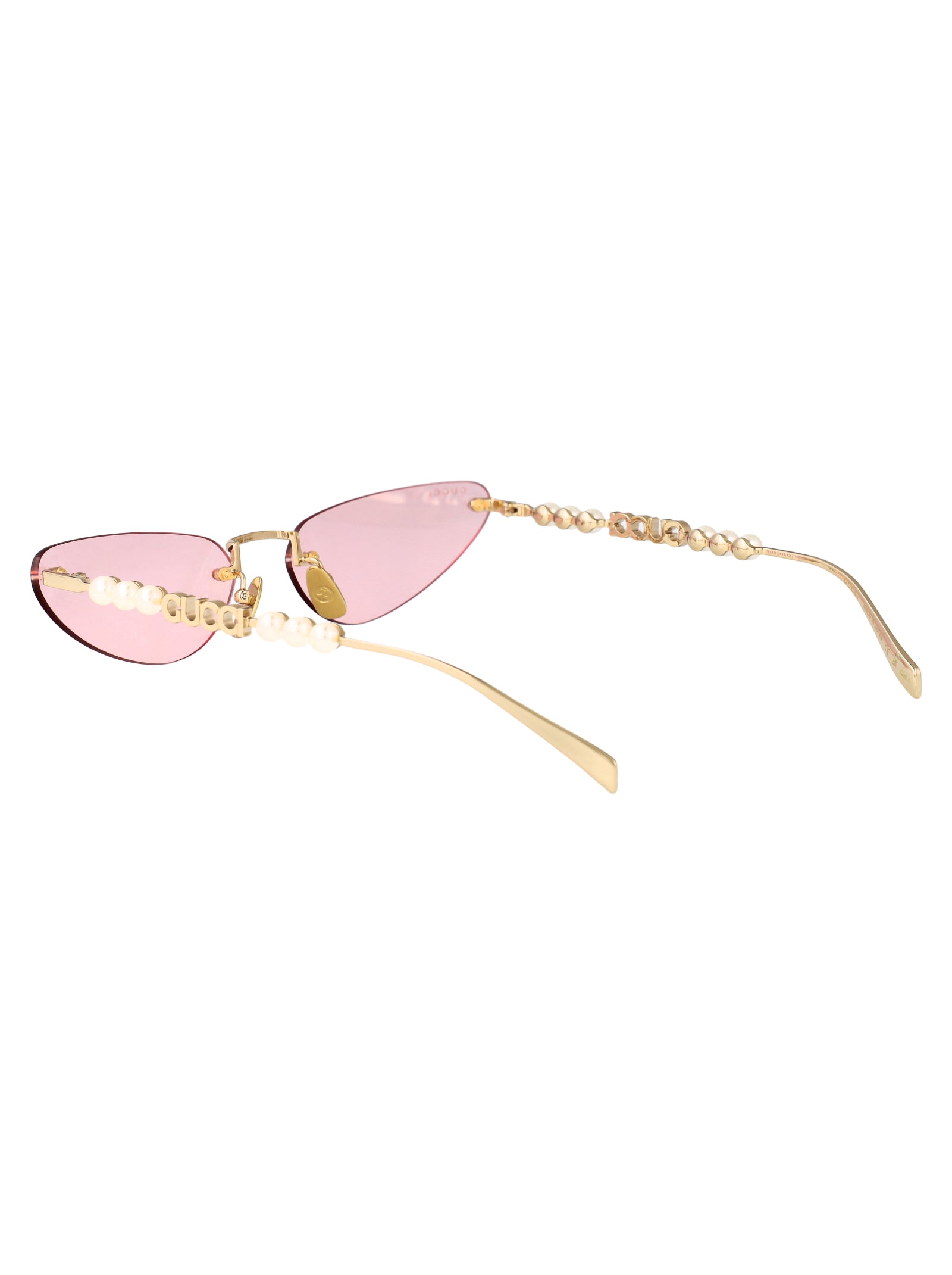 GG1920S Gold-gold-pink Metal Sunglasses
