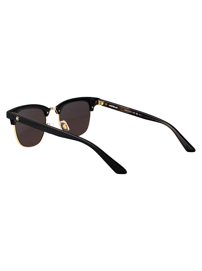 Mb0382s 001 Black-black-grey Recycled Acetate Sunglasses