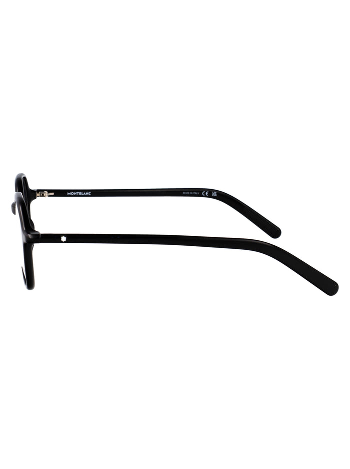 Mb0387o 001 Black-black-transparent Recycled Injected Acetate Optical