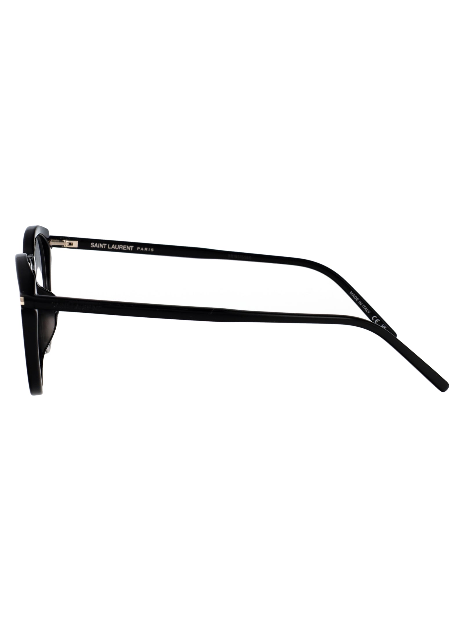 Sl 347-F 001 Black-black-transparent Recycled Acetate Optical