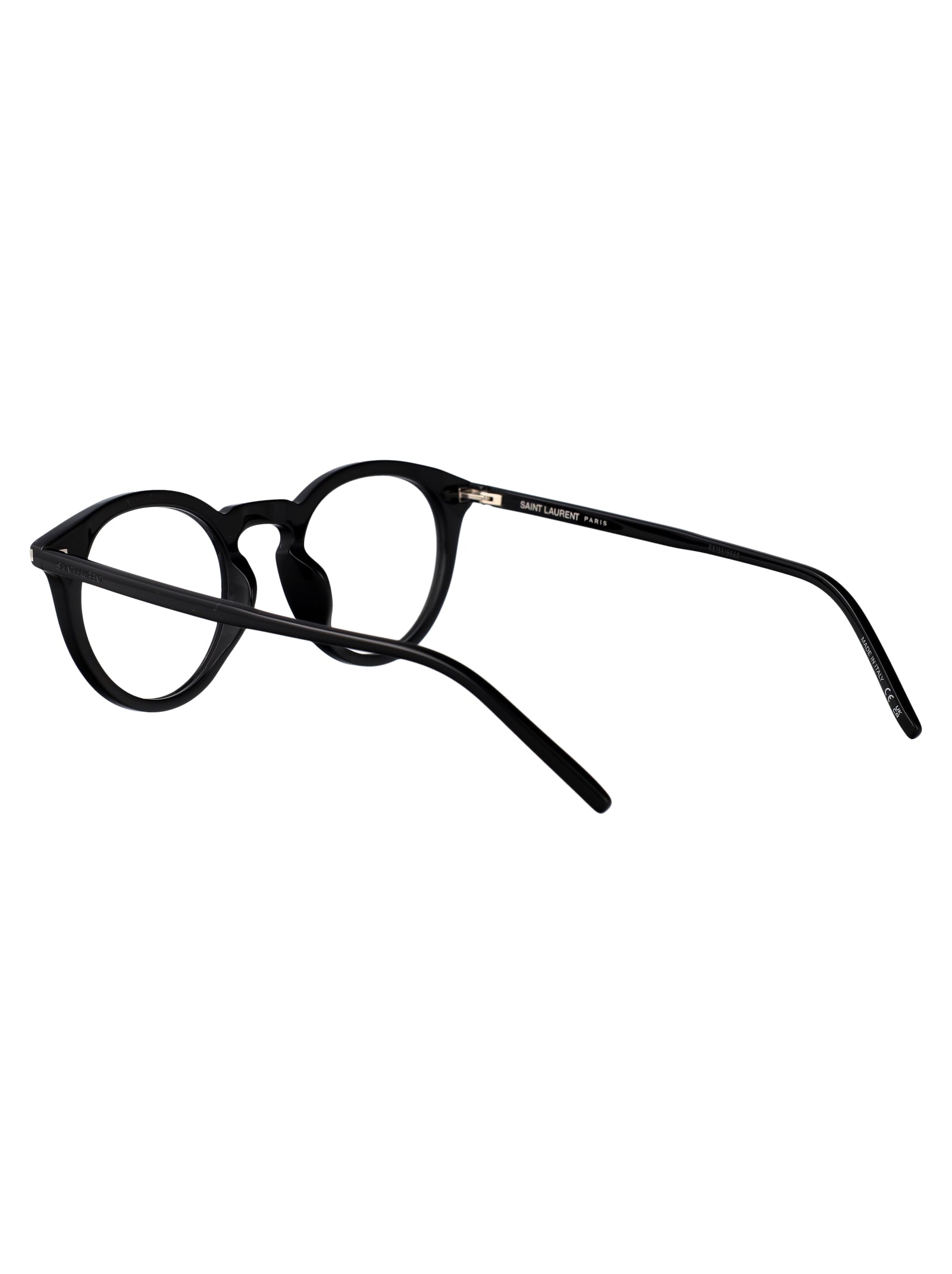 Sl 347-F 001 Black-black-transparent Recycled Acetate Optical