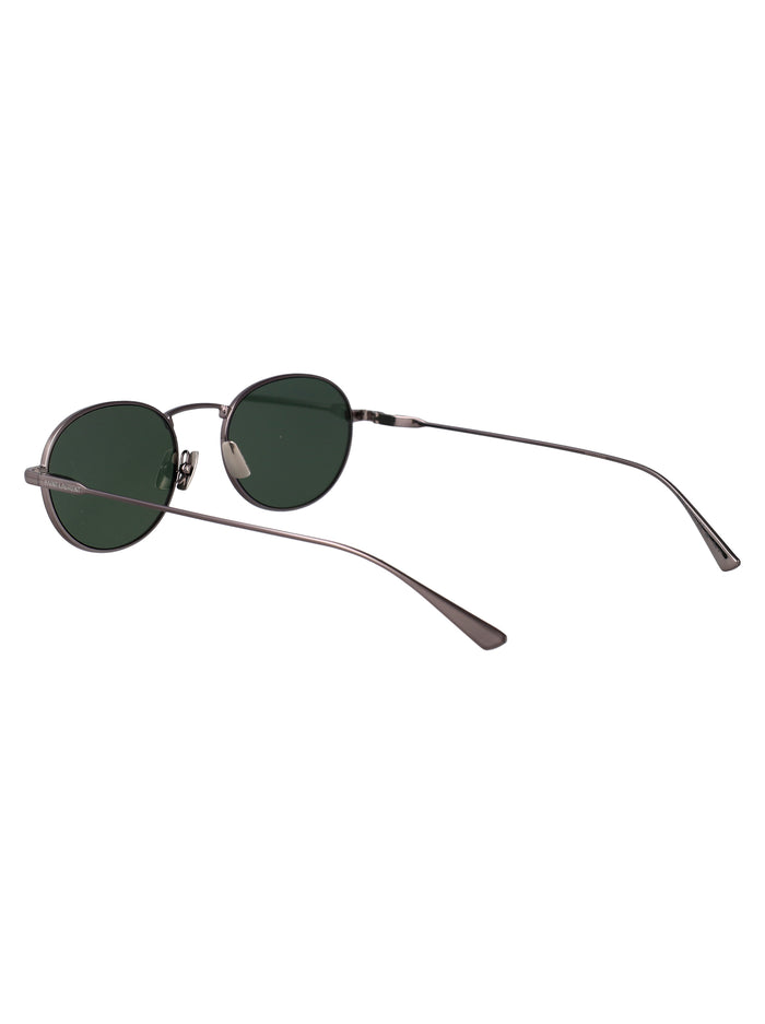 Sl 799 004 Ruthenium-ruthenium-green Metal Sunglasses