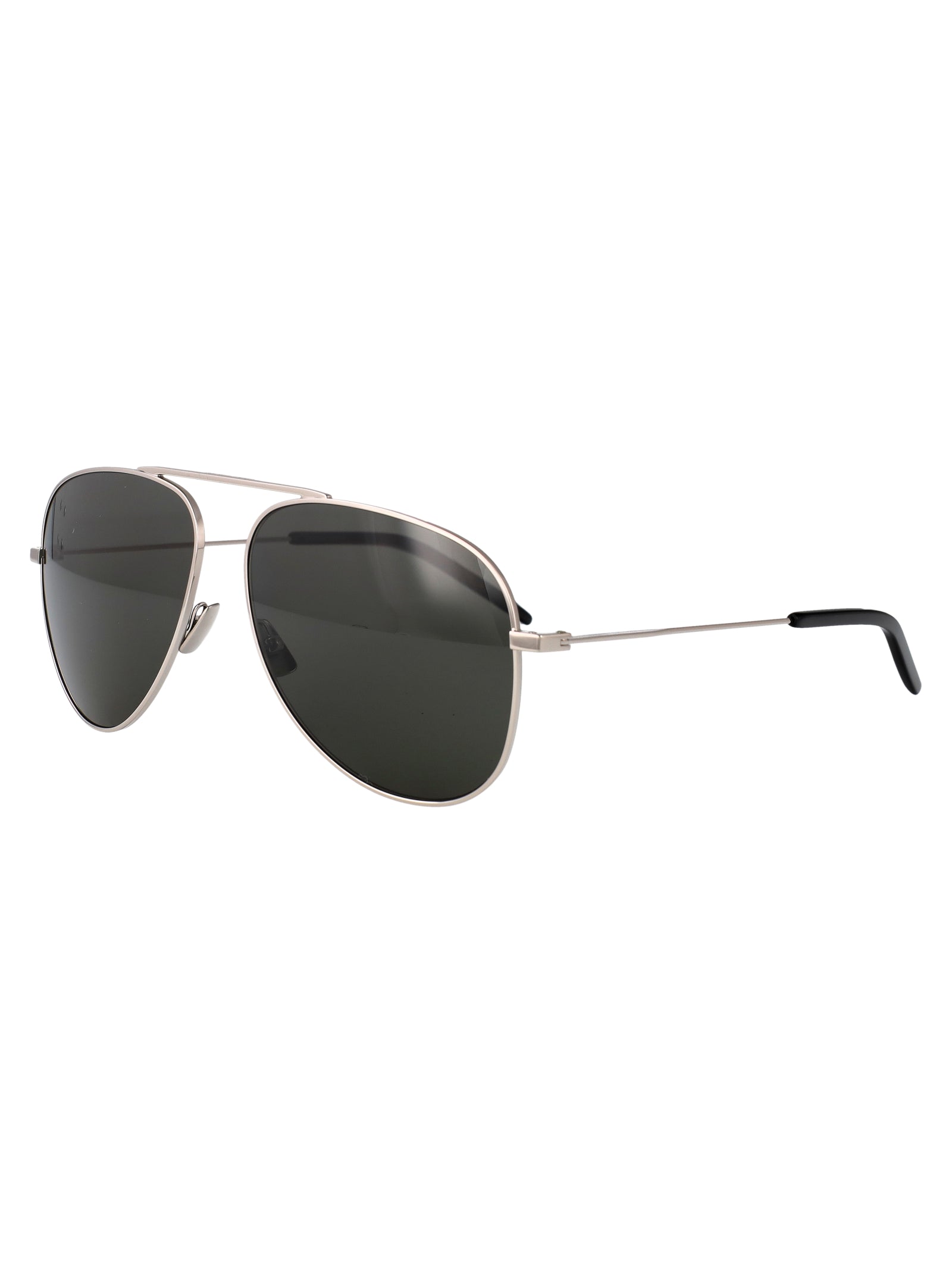 Sl 800 002 Silver-silver-grey Metal Sunglasses