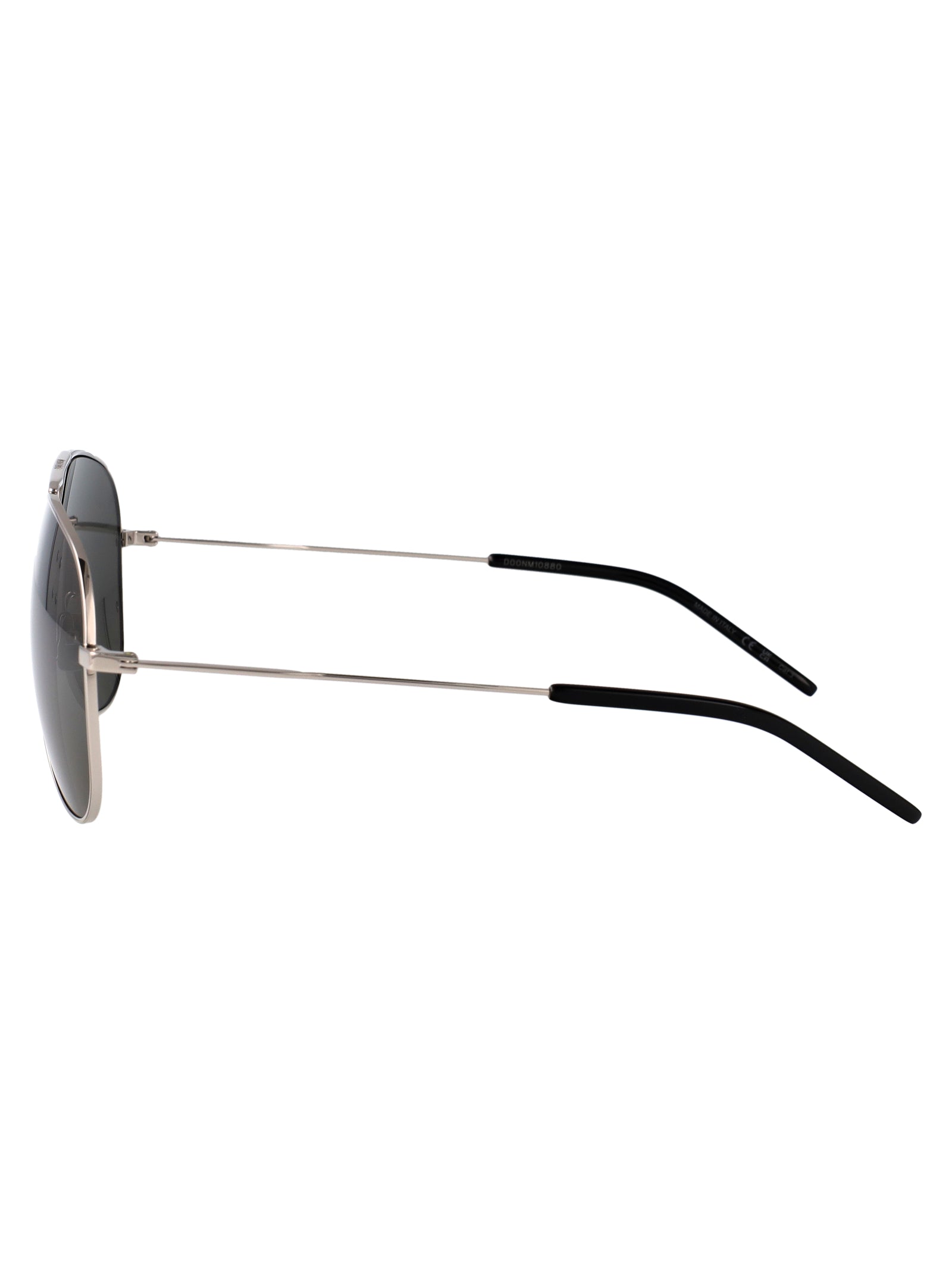 Sl 800 002 Silver-silver-grey Metal Sunglasses