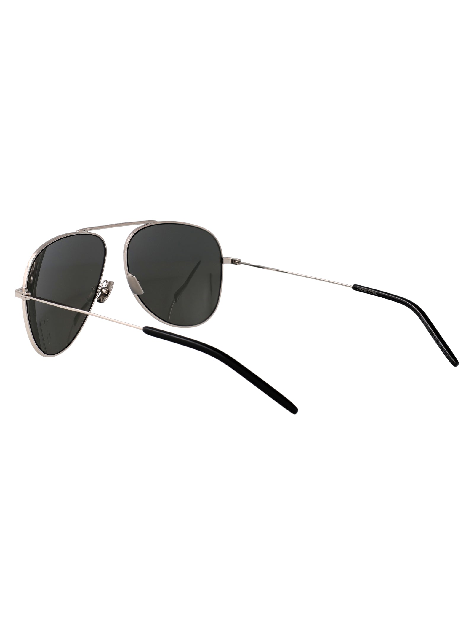 Sl 800 002 Silver-silver-grey Metal Sunglasses
