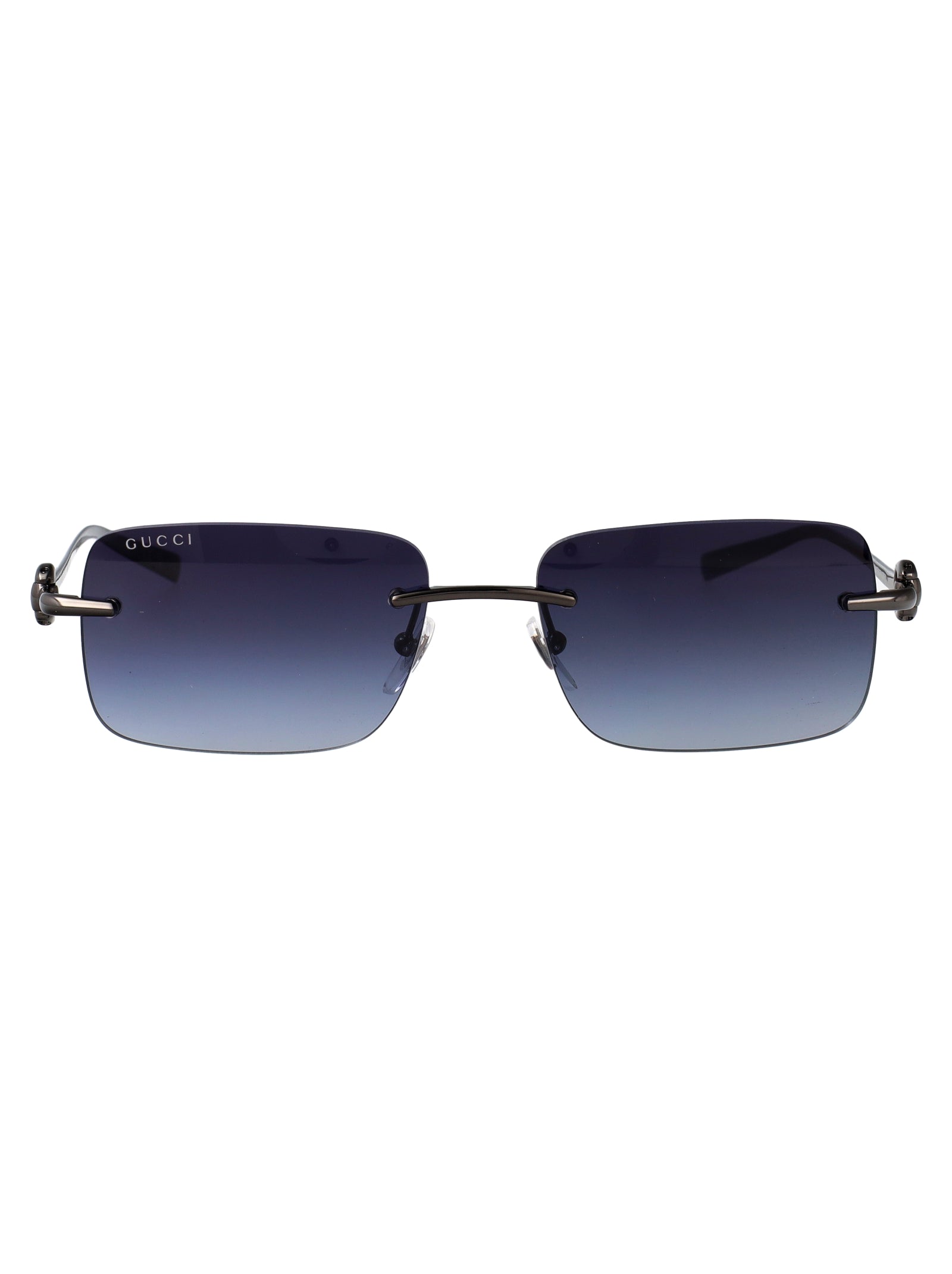Gg1703s 006 Ruthenium-ruthenium-blue Metal Sunglasses