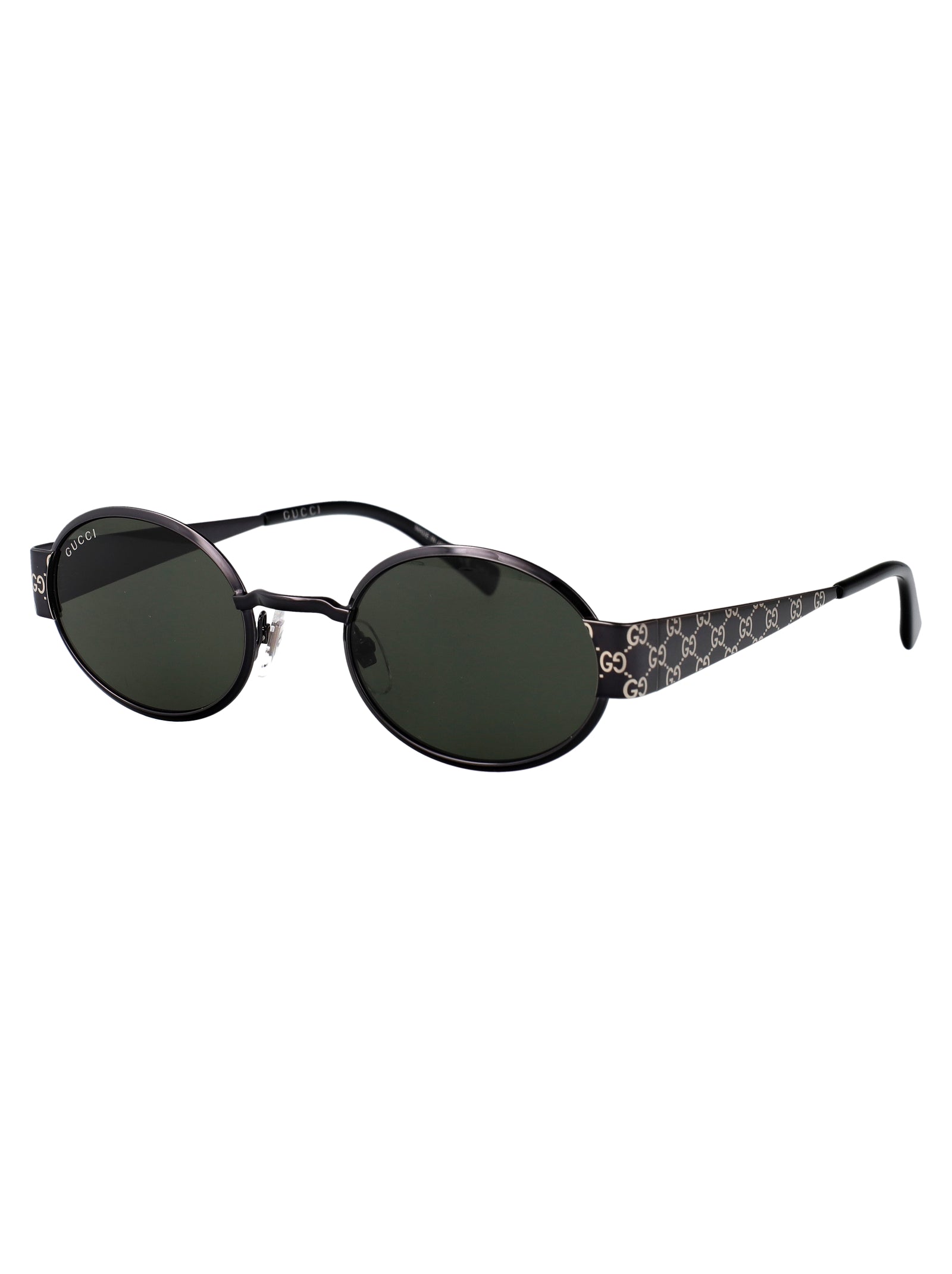 Gg1854s 001 Ruthenium-ruthenium-grey Metal Sunglasses
