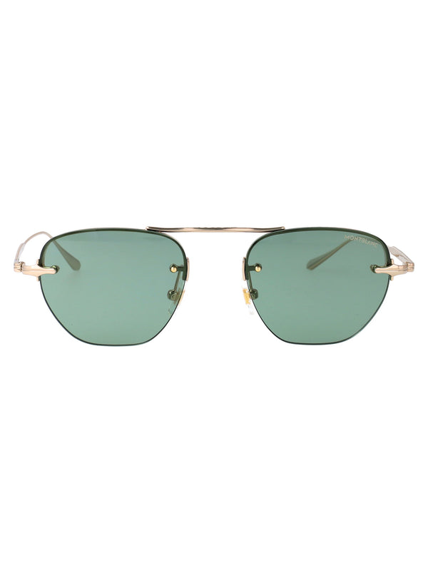 Sunglasses Mb0404s Gold-Green Gold/gold/green Metal