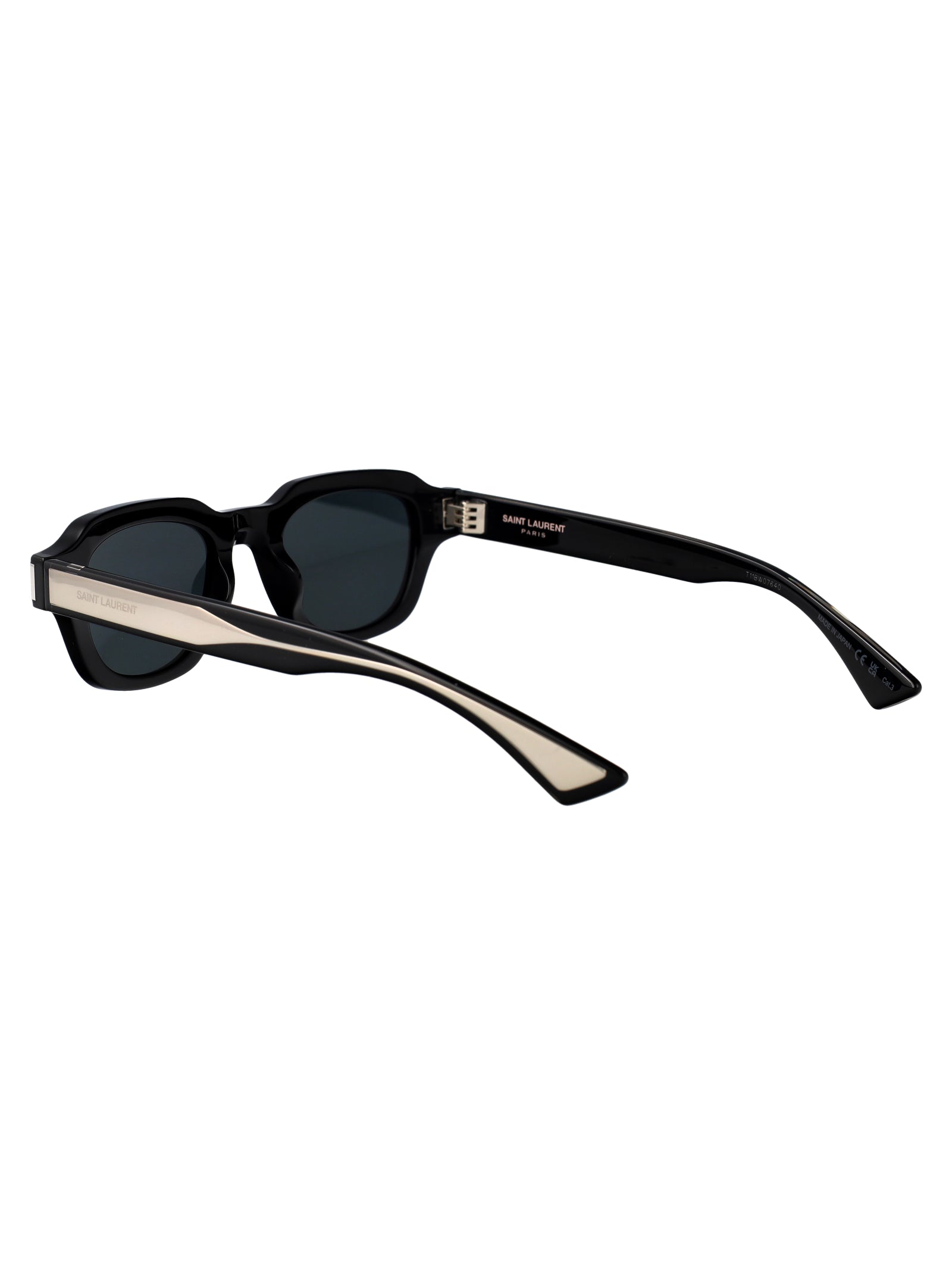 Sl 791 001 Black-crystal-black Recycled Acetate Sunglasses
