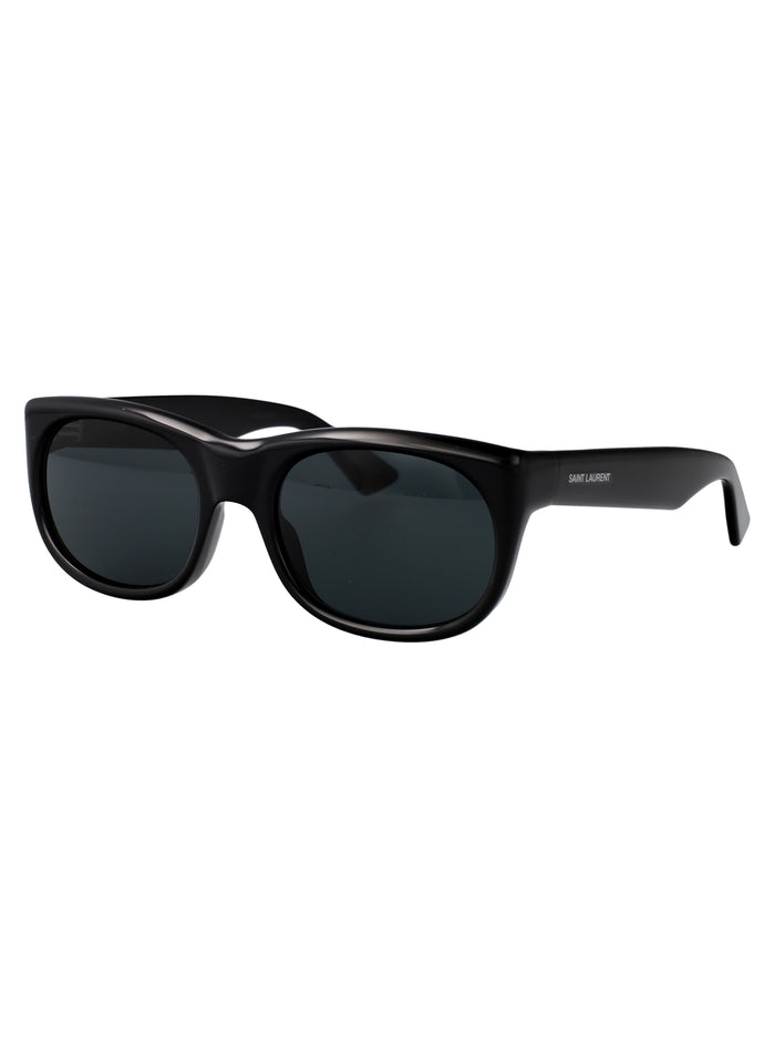 Sl 815 Romy 001 Black-black-black Recycled Acetate Sunglasses