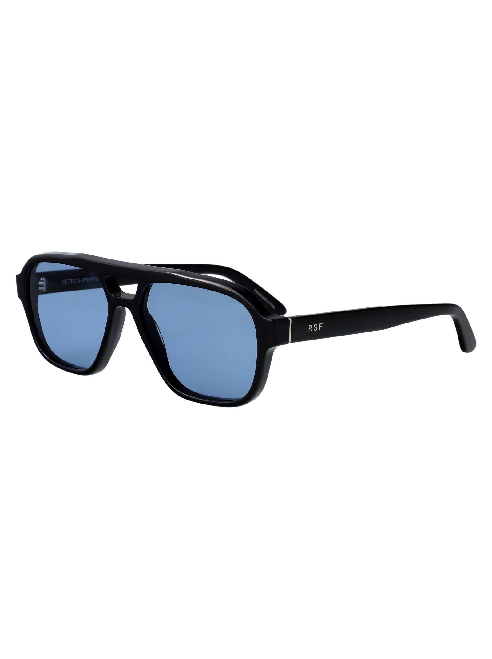 Maneval Black Cat Acetate Sunglasses