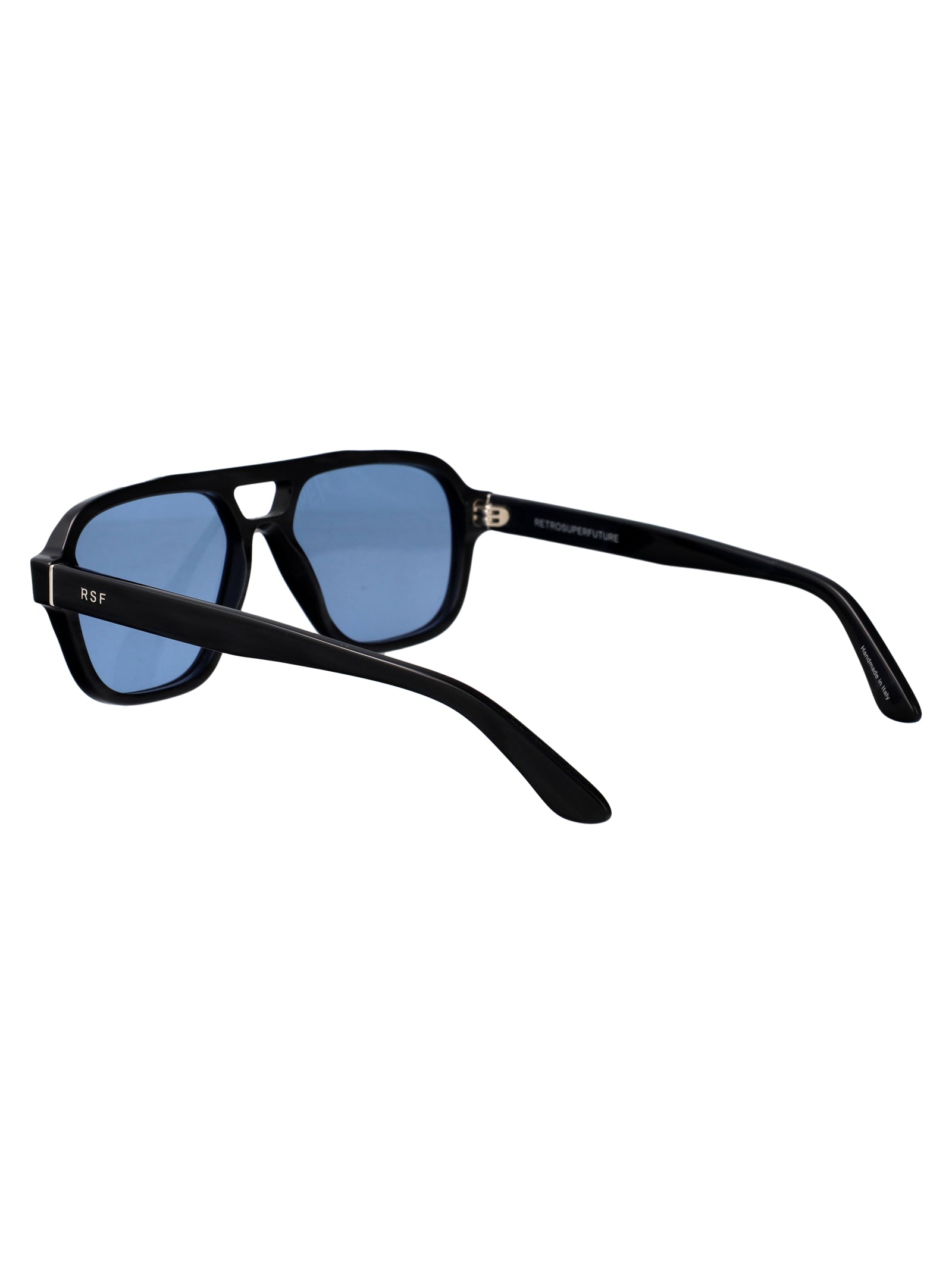 Maneval Black Cat Acetate Sunglasses
