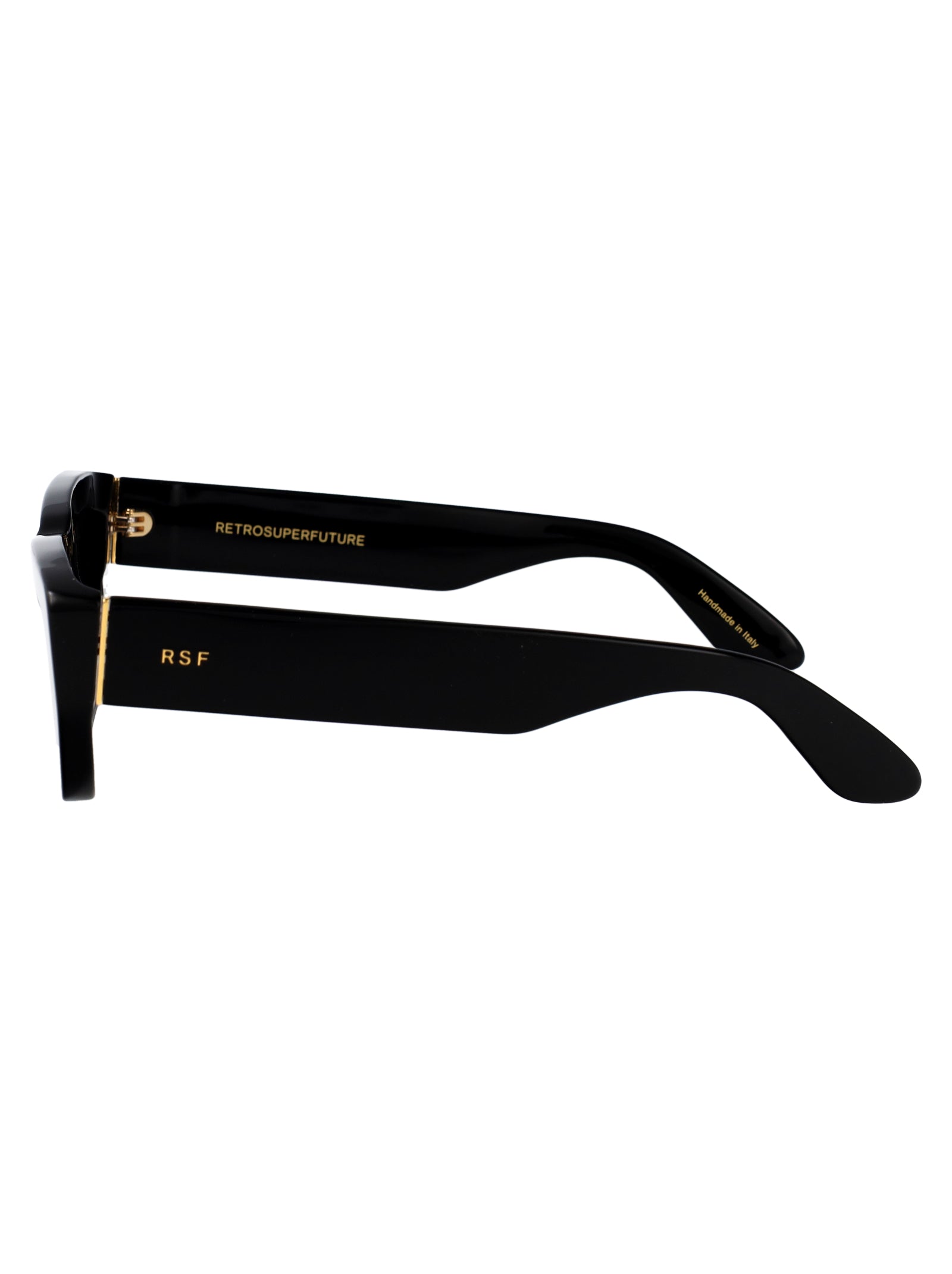 Ra Black Acetate Sunglasses