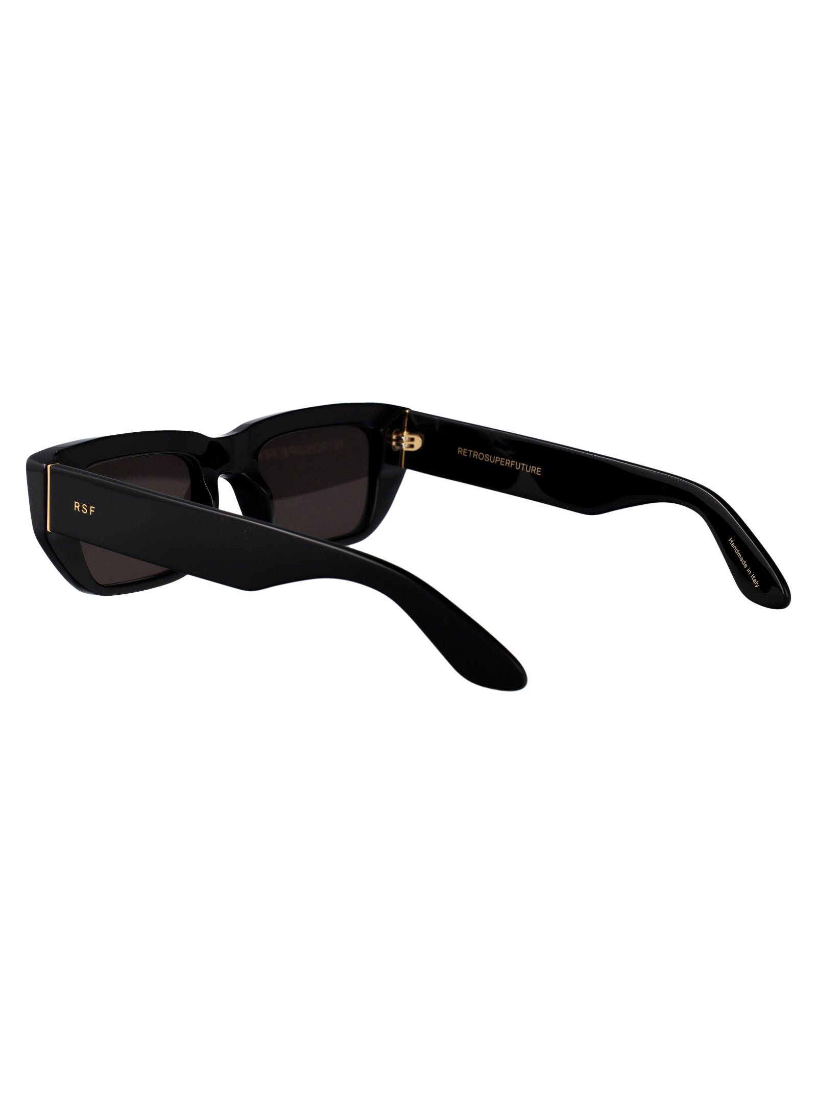 Ra Black Acetate Sunglasses