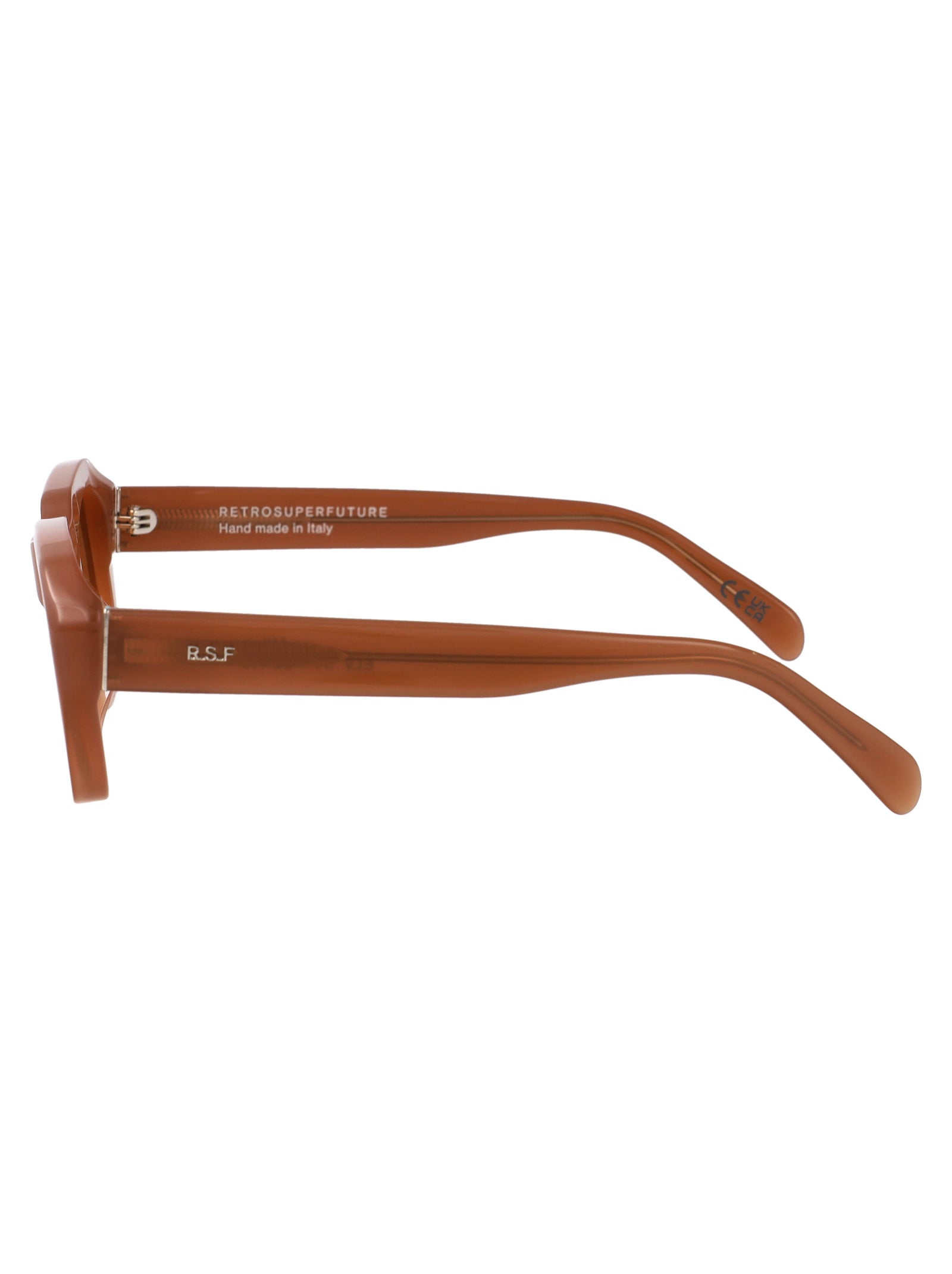 Miles Orange Acetate Sunglasses