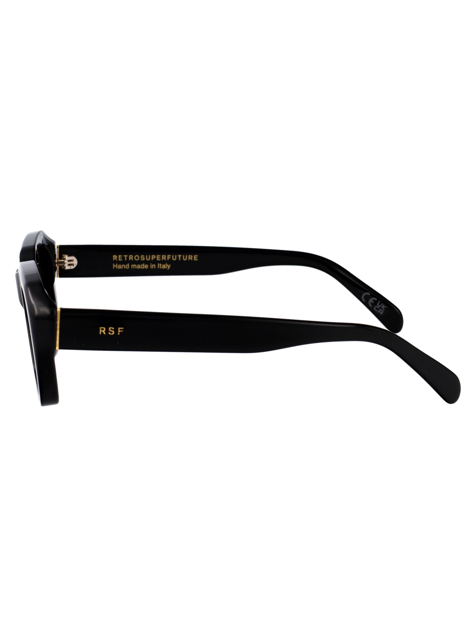 W24 Blk Black Acetate Sunglasses