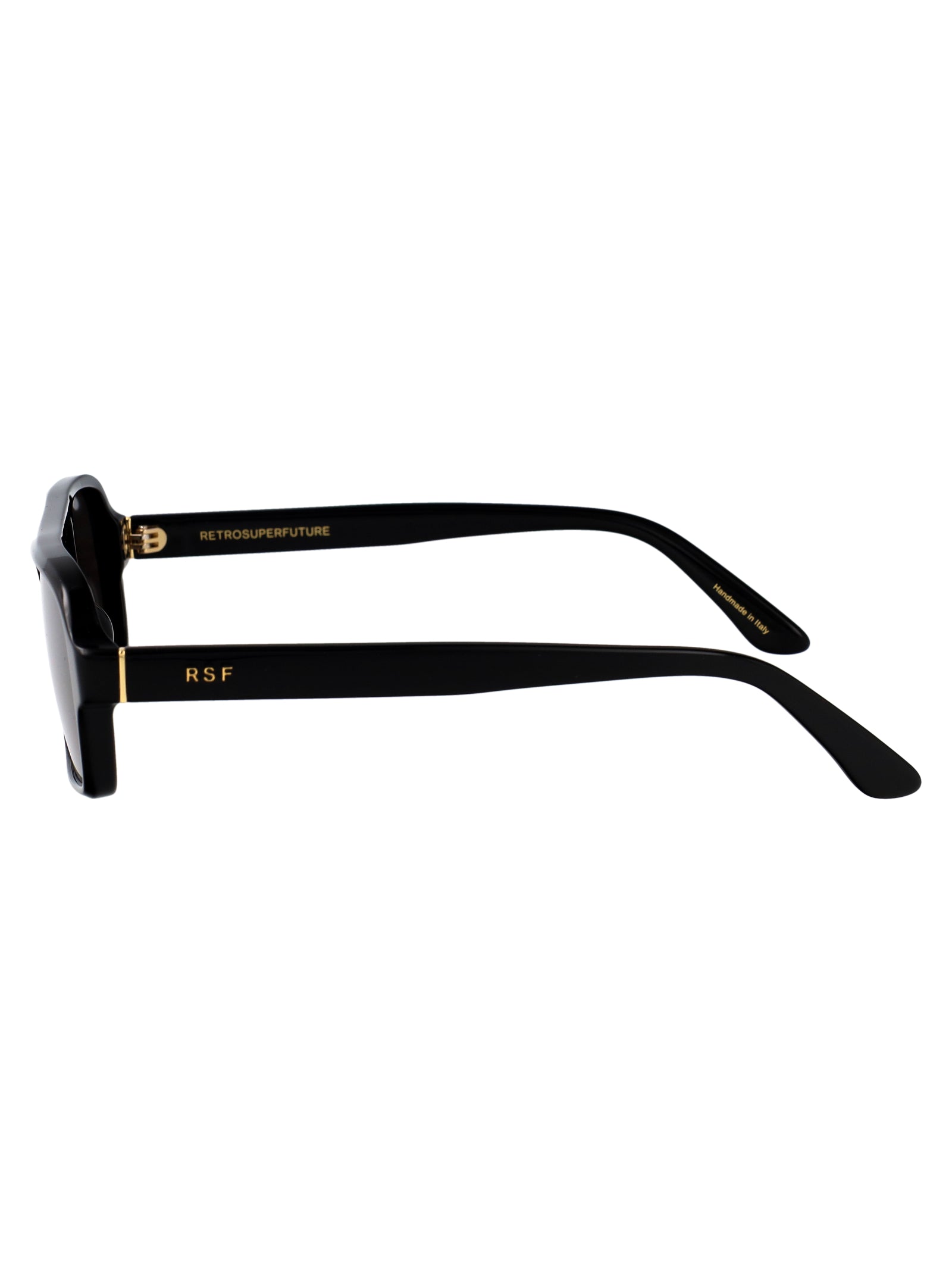 Xta Blk Black Acetate Sunglasses