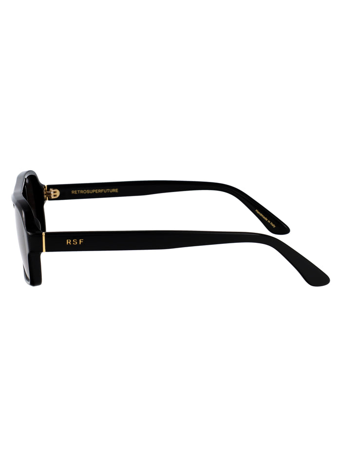 Xta Blk Black Acetate Sunglasses