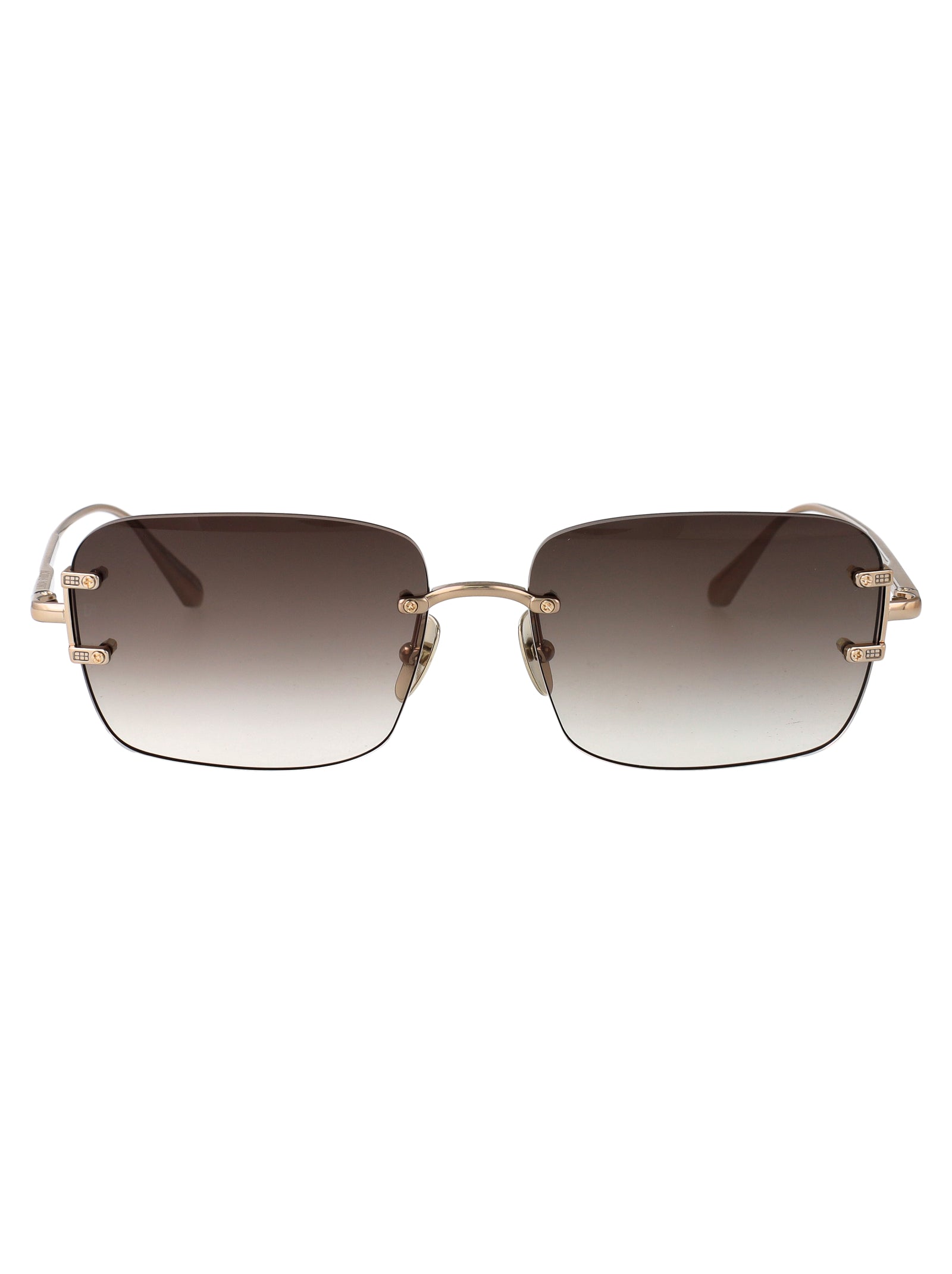 Lfl1476c1sun C1 Lightgold/mochagrad Titanium Sunglasses