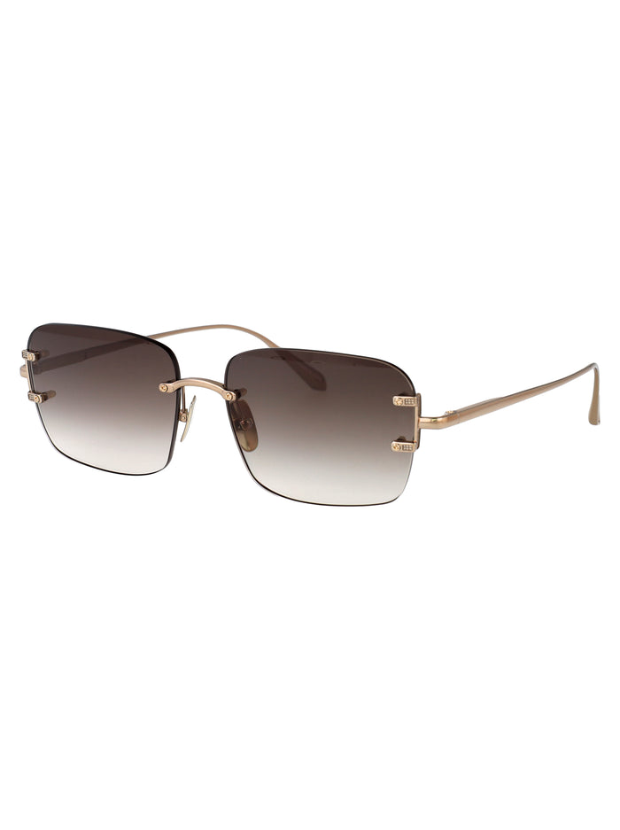 Lfl1476c1sun C1 Lightgold/mochagrad Titanium Sunglasses