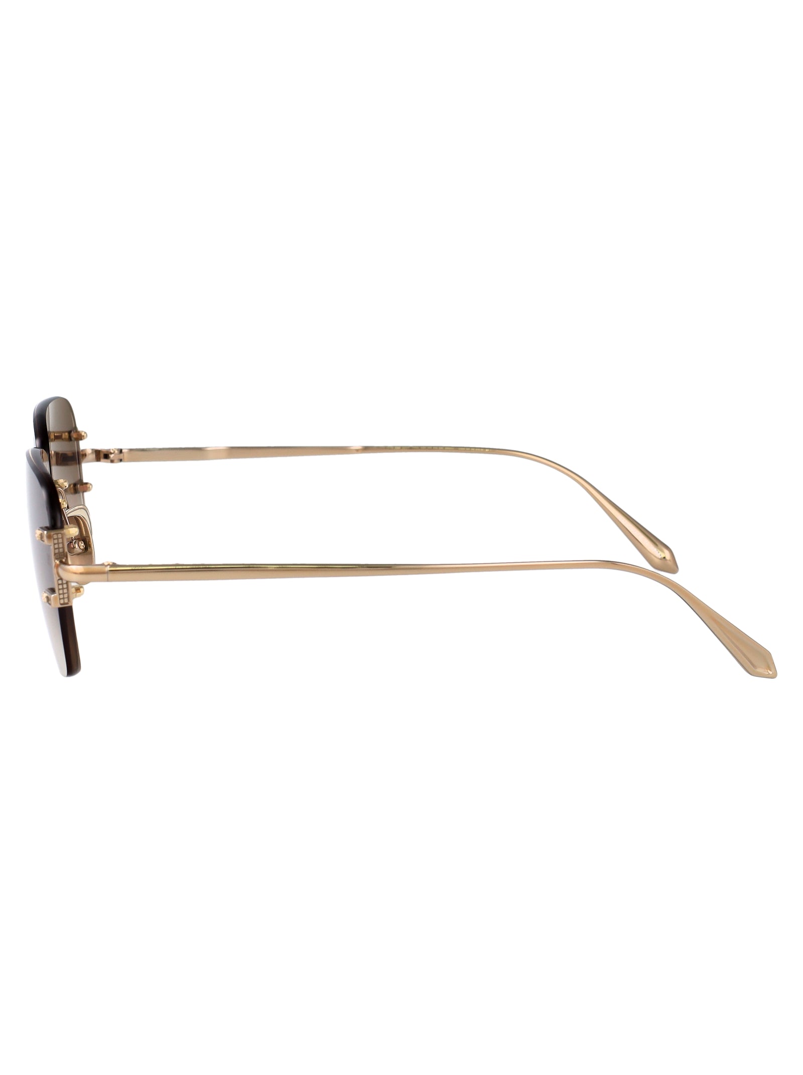 Lfl1476c1sun C1 Lightgold/mochagrad Titanium Sunglasses