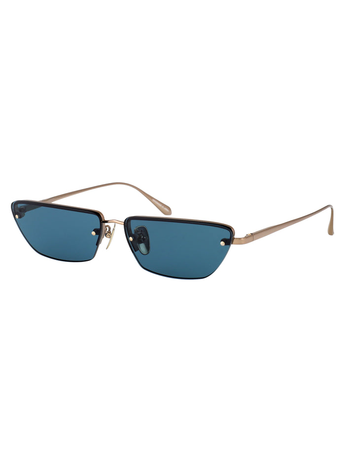 Lfl1513c2sun C2 Lightgold/aqua Titanium Sunglasses