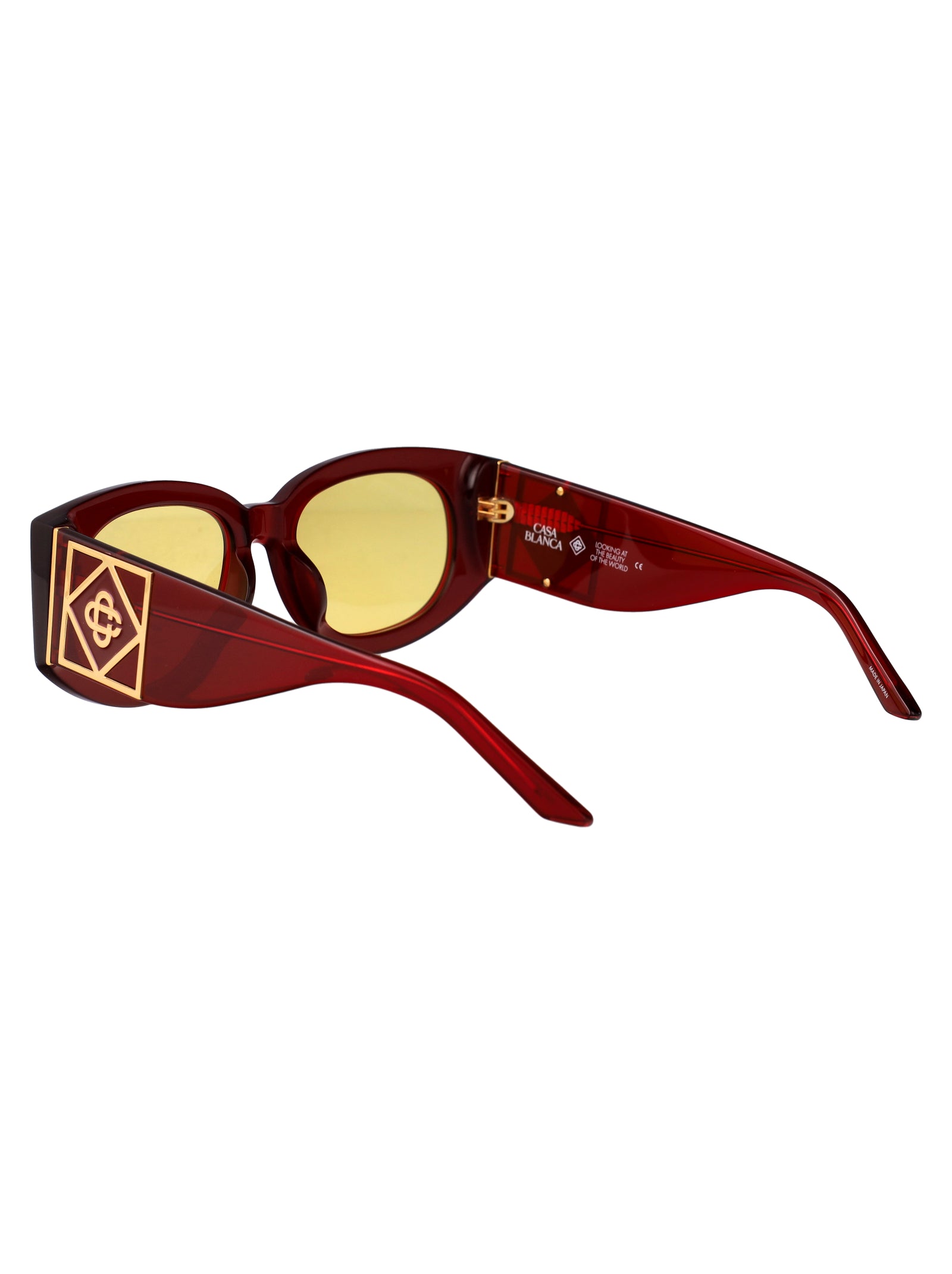 Ew-018-01 Wine Gold / Acetate Sunglasses