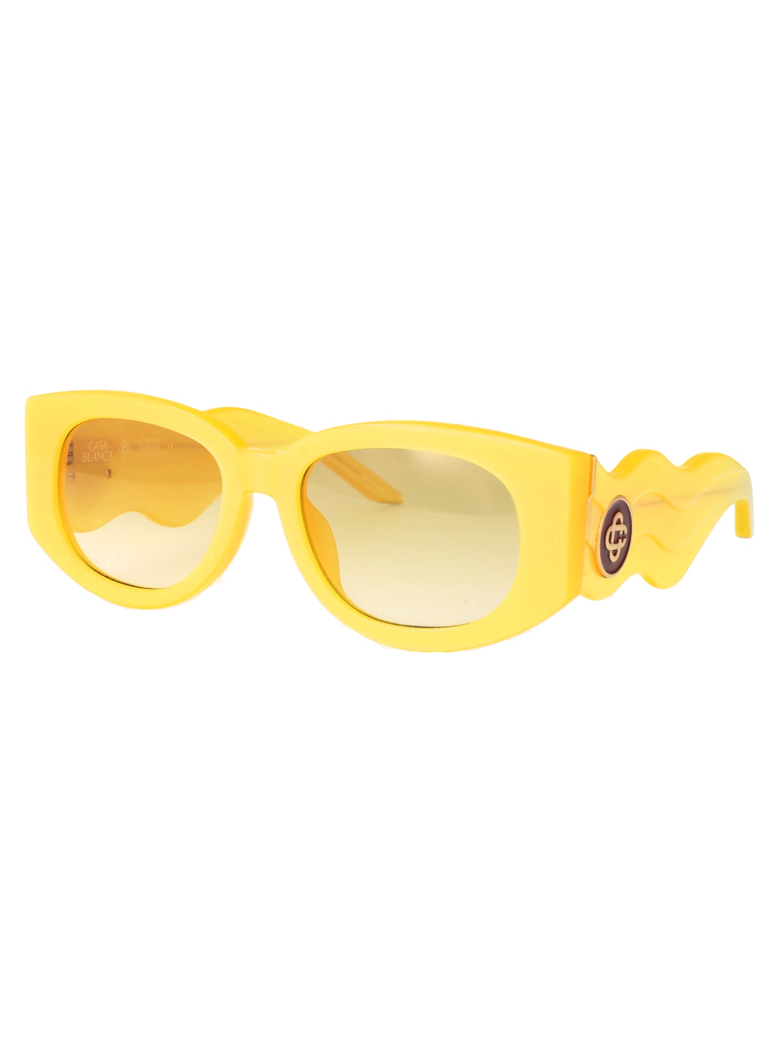 Ew-020-08 Yellow Gold / Acetate Sunglasses