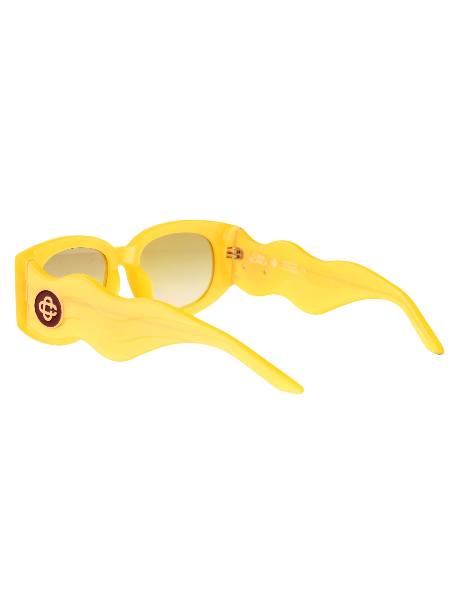 Ew-020-08 Yellow Gold / Acetate Sunglasses