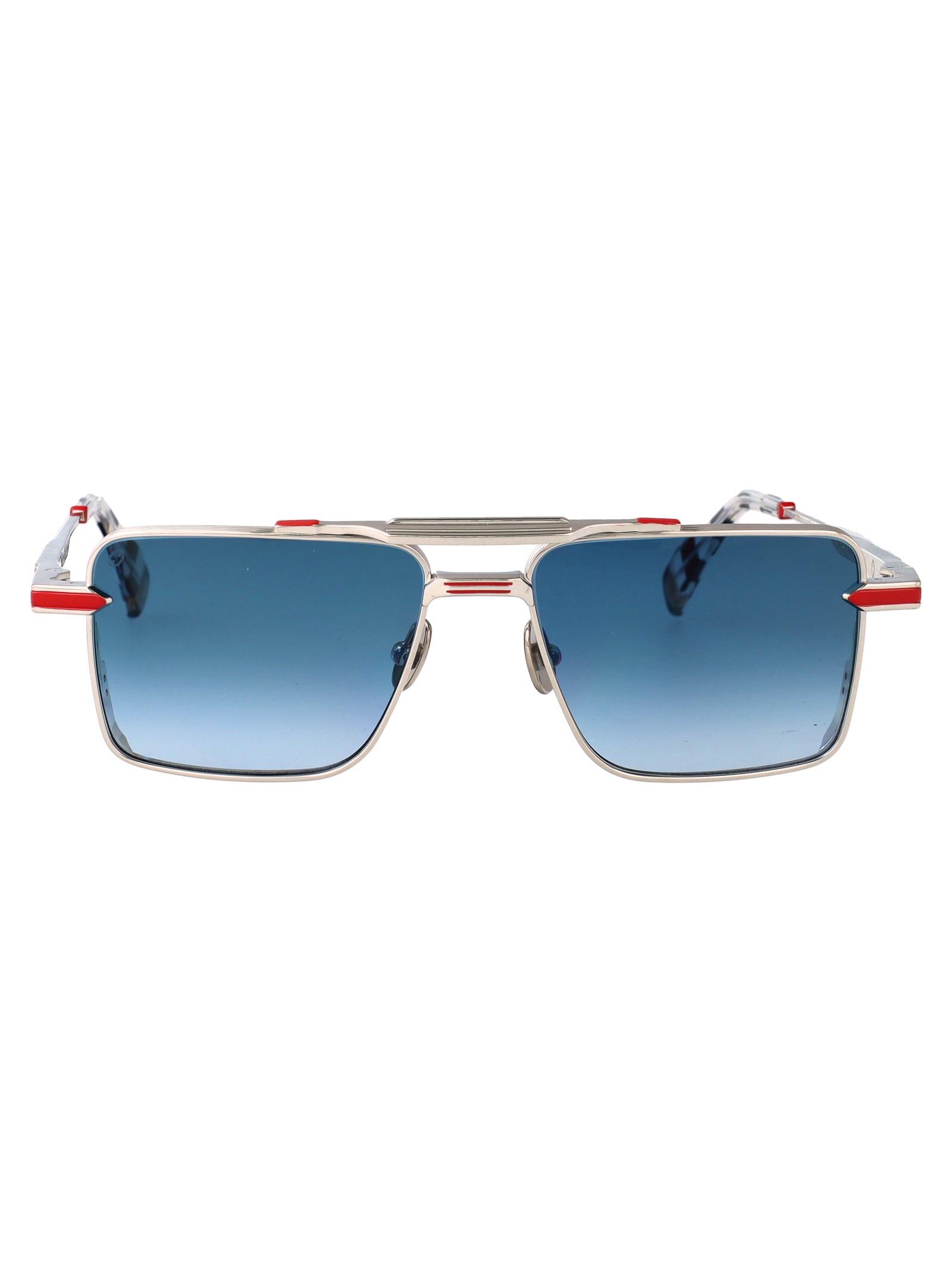 Gmin1 Blue Lens Version Titanium Sunglasses
