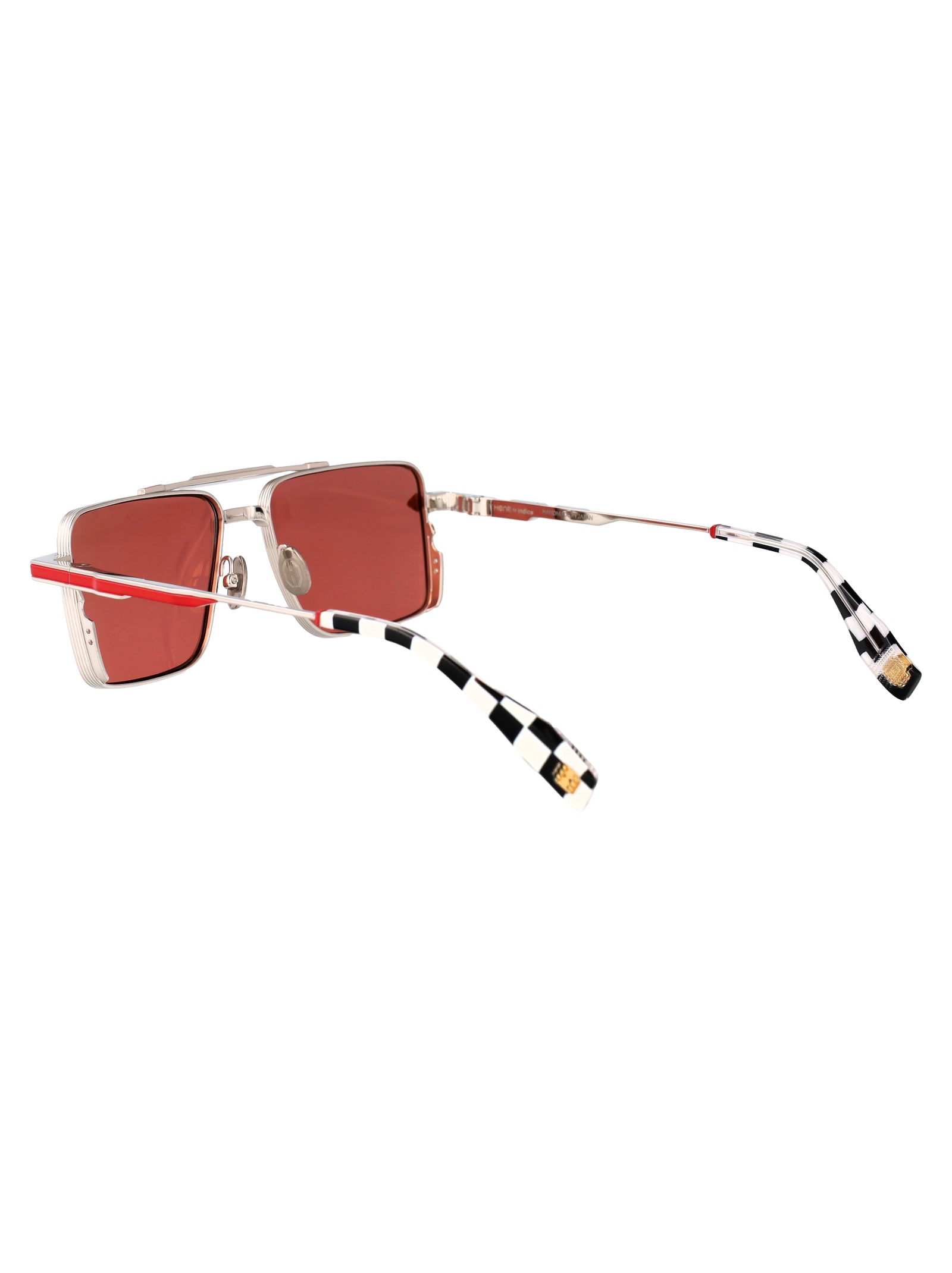 Gmin2 Red Lens Version Titanium Sunglasses
