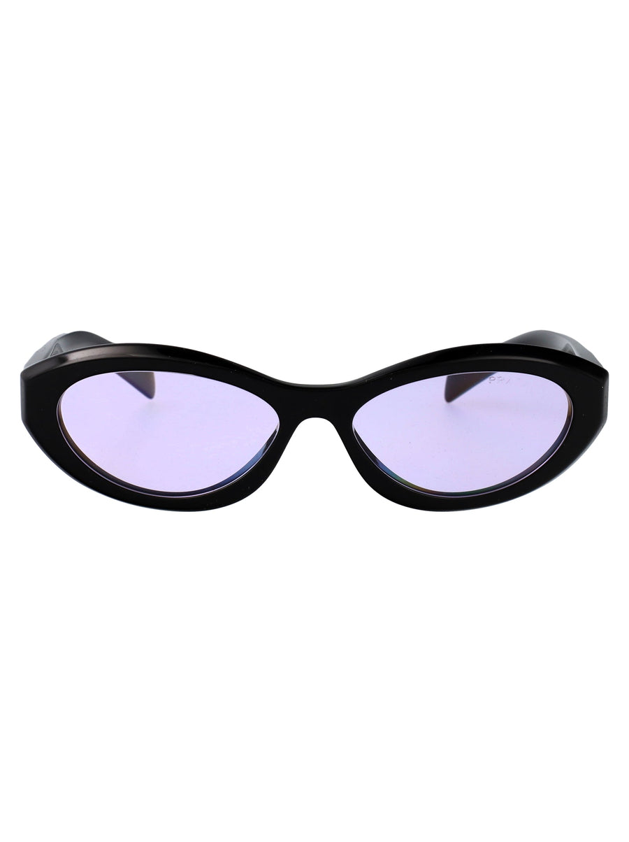 Sunglasses 0pr 26zs Black Acetate