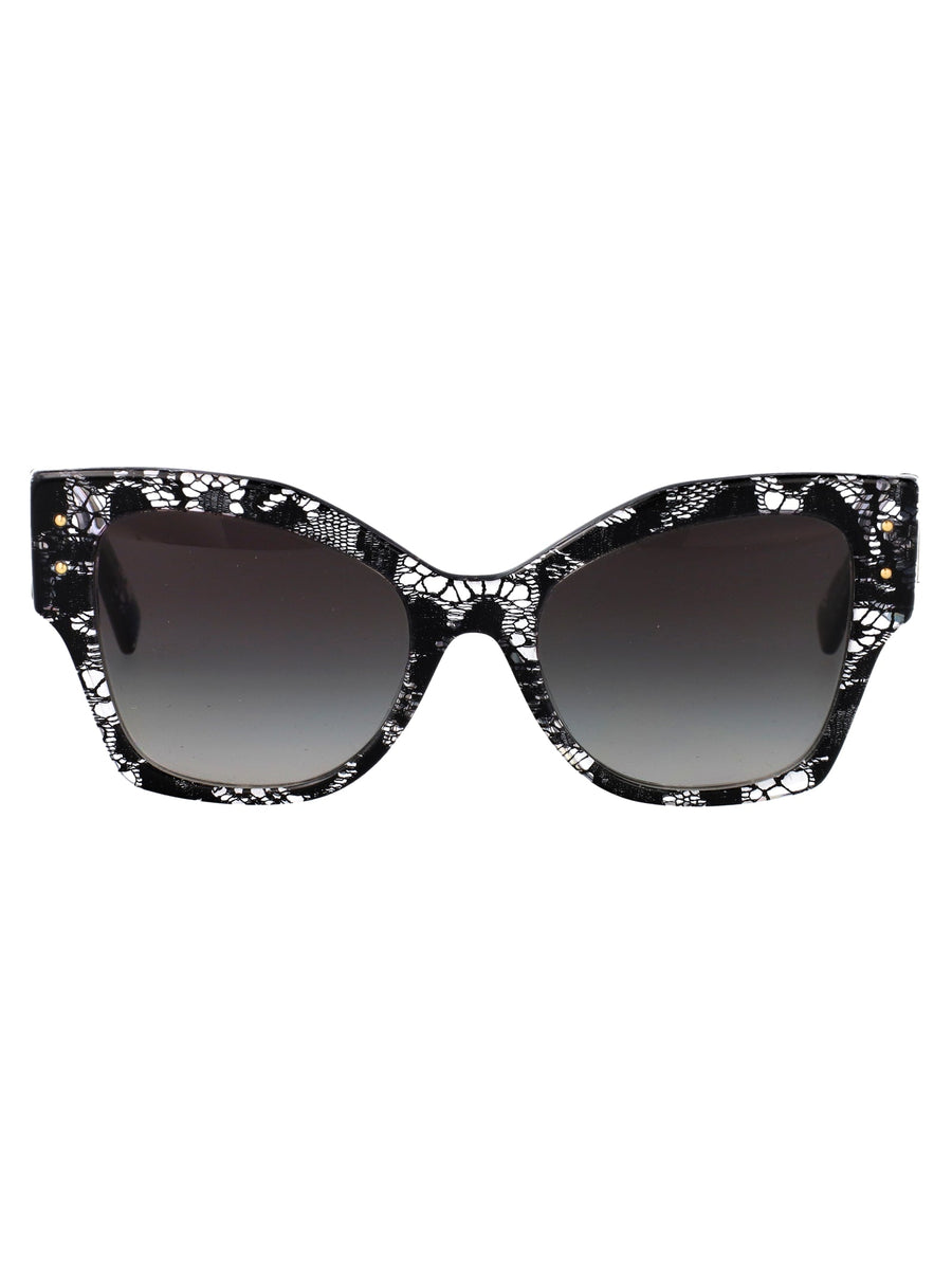 Sunglasses 0dg4478 Black Lace Acetate