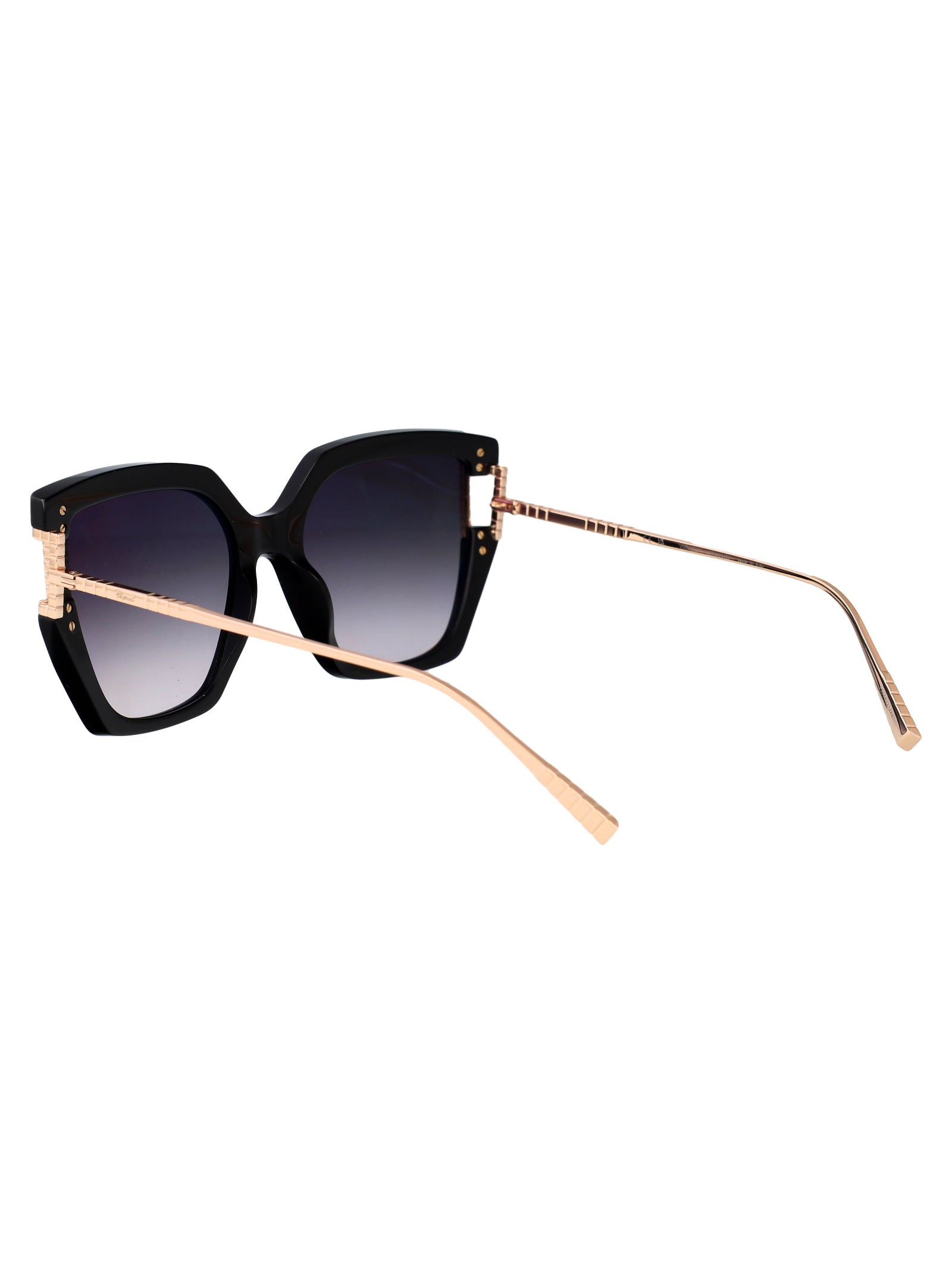 Sch378m 0blk Nero Super Black Titanium Sunglasses