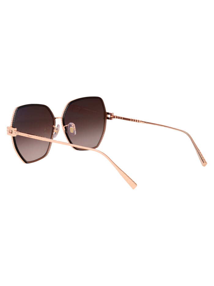 Schl28m 08fc Oro Ramato Lucido Titanium Sunglasses